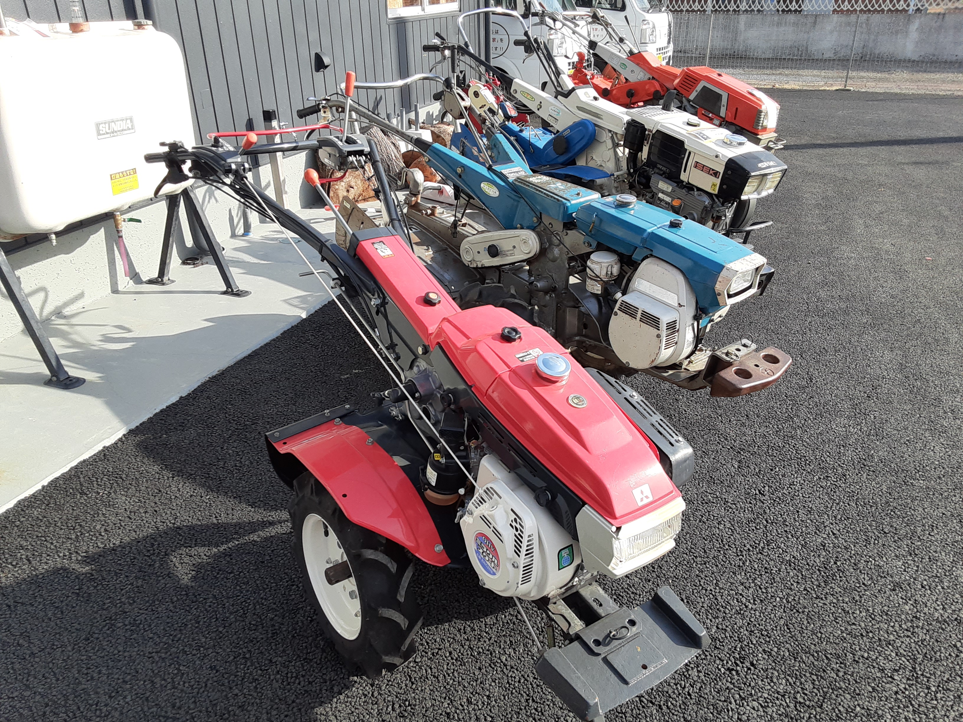 中古ティーラーに新しいロータリーを装着してみました！ - ノ