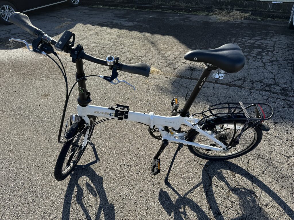 通勤用の愛車の写真
DAHON