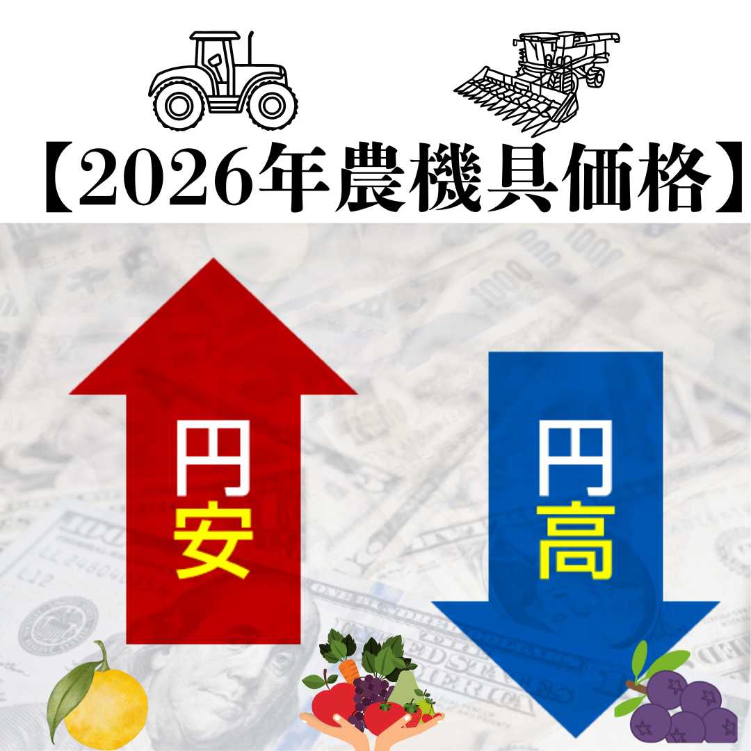 2026年農機具価格】円安と物価高騰、日銀金利引き上がると物価予測 - ノウキナビブログ｜農機情報をお届け中！