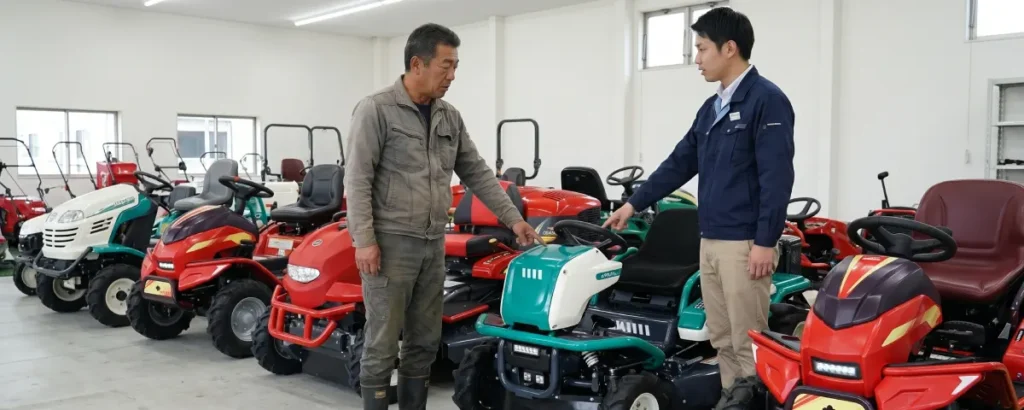 失敗しない乗用モアの選び方