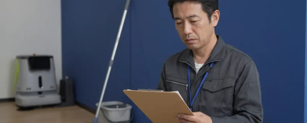 三重苦に悩む施設管理者イメージ