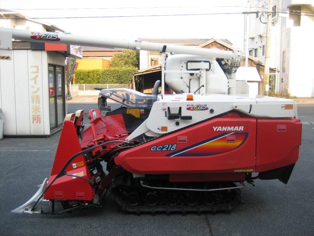 ヤンマー 中古コンバイン GC218HWLS（18馬力） の詳細｜農機具