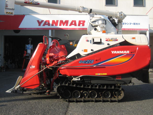 ヤンマー 中古コンバイン GC215G HWLS の詳細｜農機具通販ノウキナビ