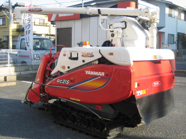ヤンマー 中古コンバイン GC215G HWLS の詳細｜農機具通販ノウキナビ