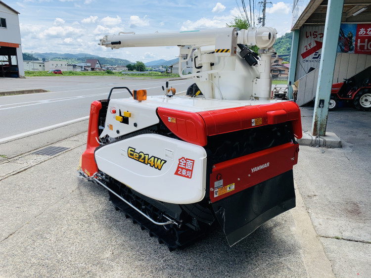ヤンマー 中古コンバイン Ee214W(G)の商品画像3