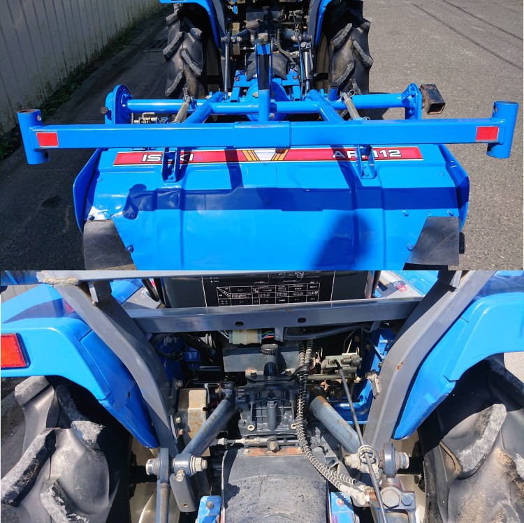 鹿児島発15馬力 イセキトラクターTM-15 タイヤ良好