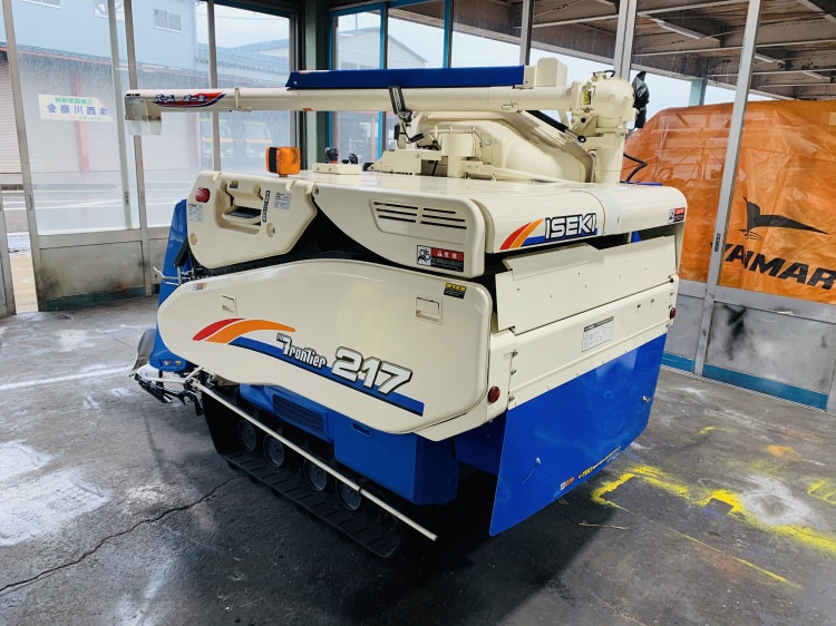 イセキ 中古コンバイン HN217Gの詳細｜農機具通販ノウキナビ