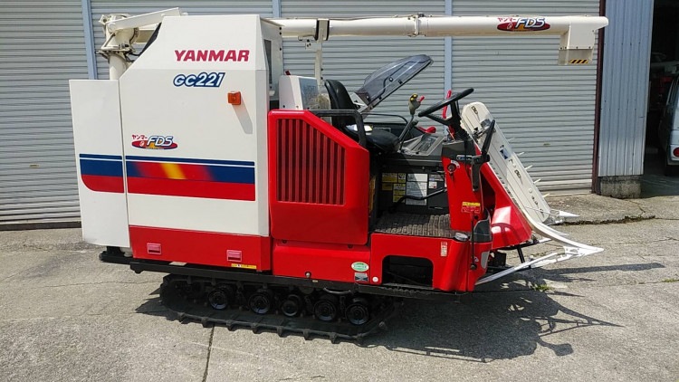 ヤンマー 中古コンバイン GC221JWの商品画像4