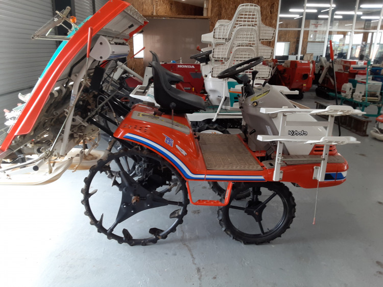 茨城 クボタ 4条植 歩行田植機 SP-4 HD レインボー 4馬力