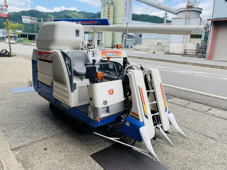 イセキ 中古コンバイン HVG218Gの商品画像2