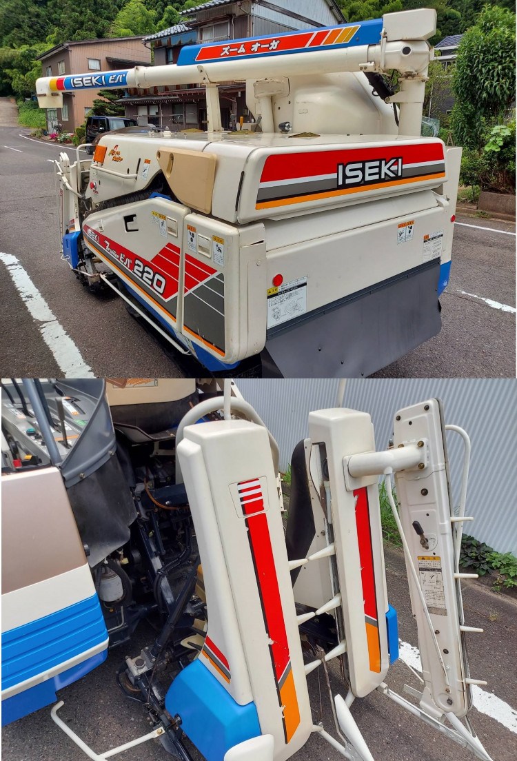 イセキ 中古コンバイン HV-220Gの商品画像7