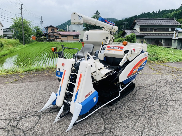 イセキ 中古コンバイン HVB215Gの詳細｜農機具通販ノウキナビ