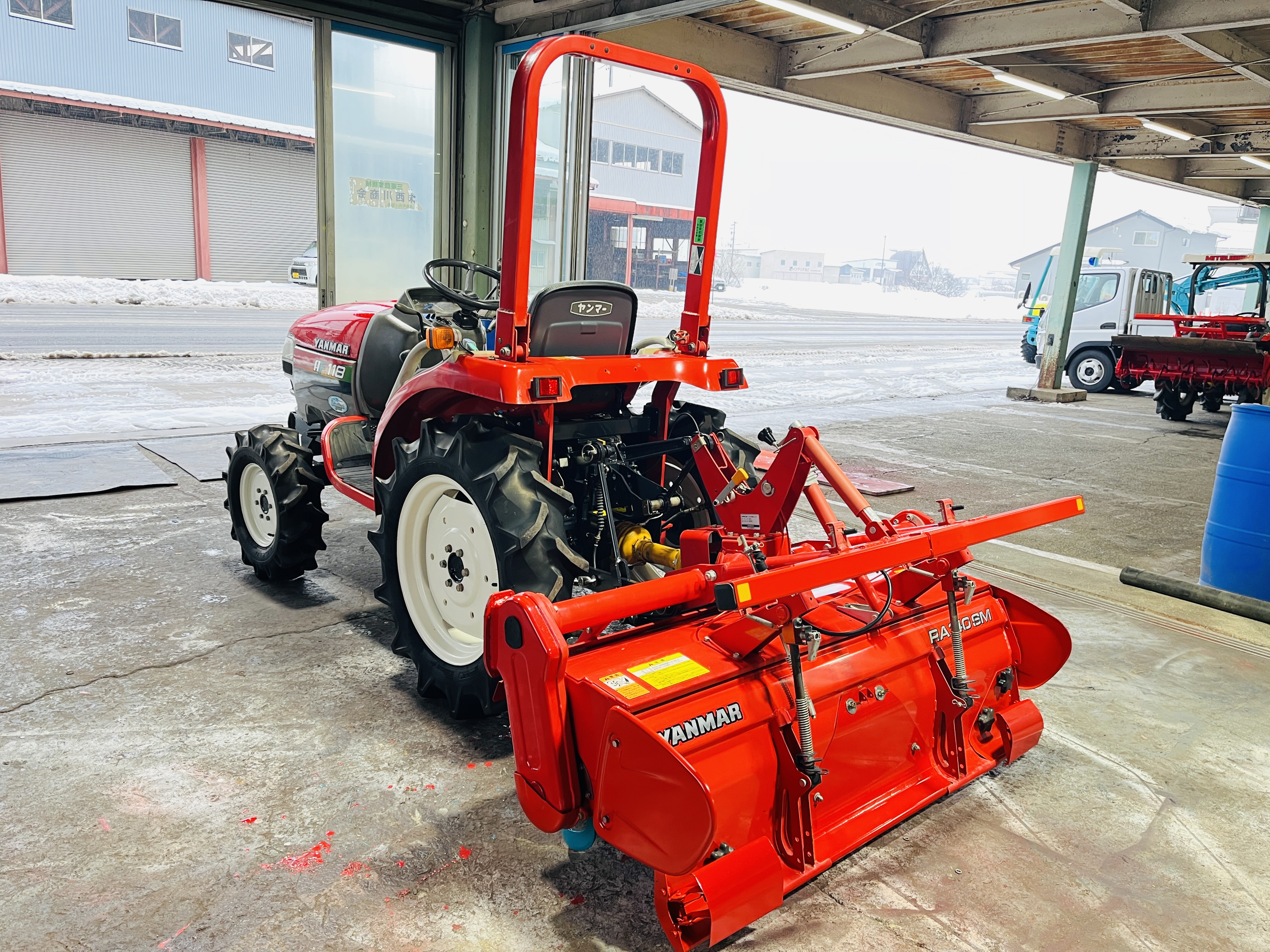 ヤンマー 中古トラクター AF118の商品画像4