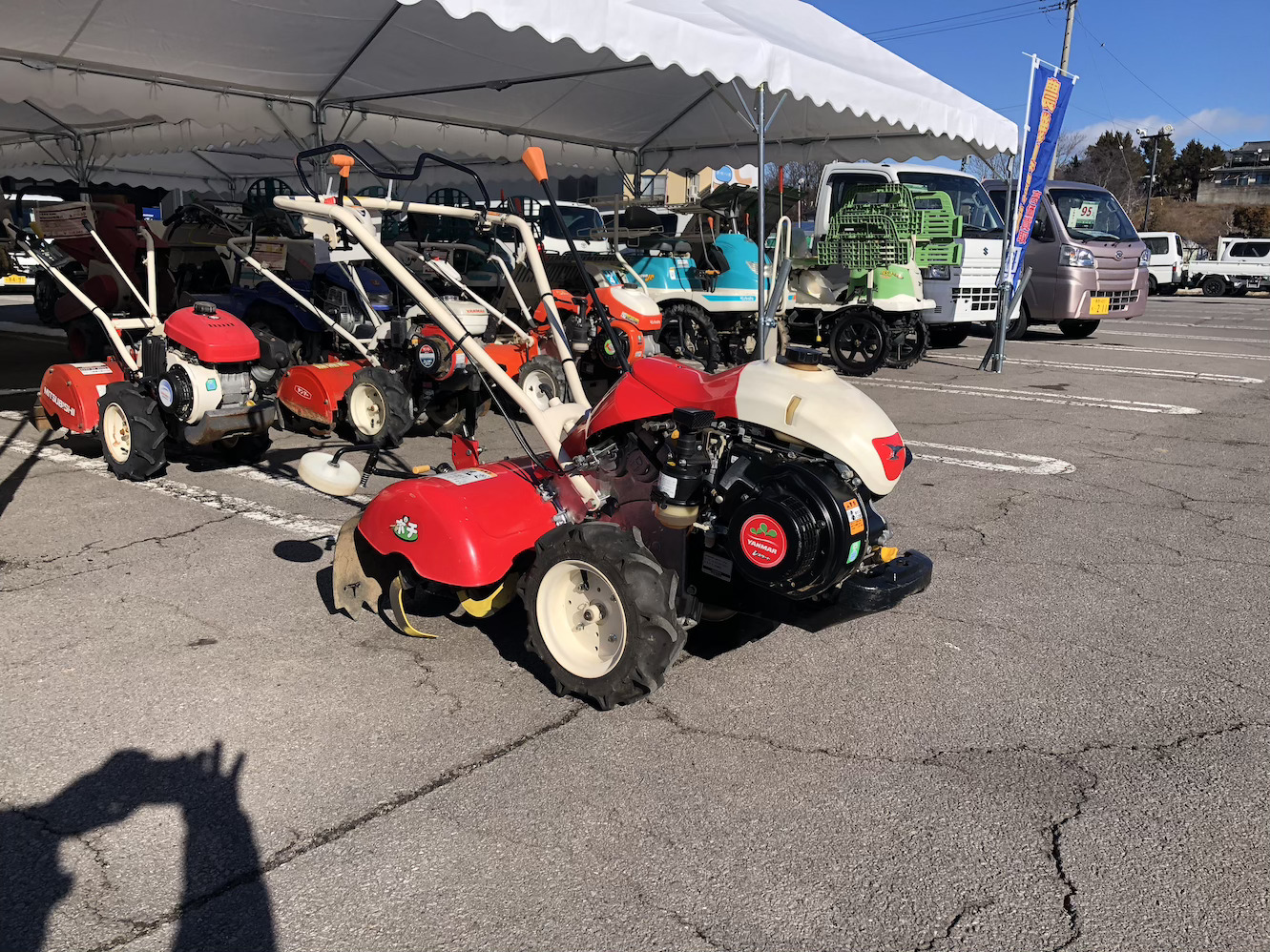 ヤンマー 中古草刈機 【整備待ち】ヤンマー 管理機 MRT650RZ 全長×全幅×全高（mm）:1485×610×1025 出力6.3PS 使用燃料:ガソリンの商品画像2