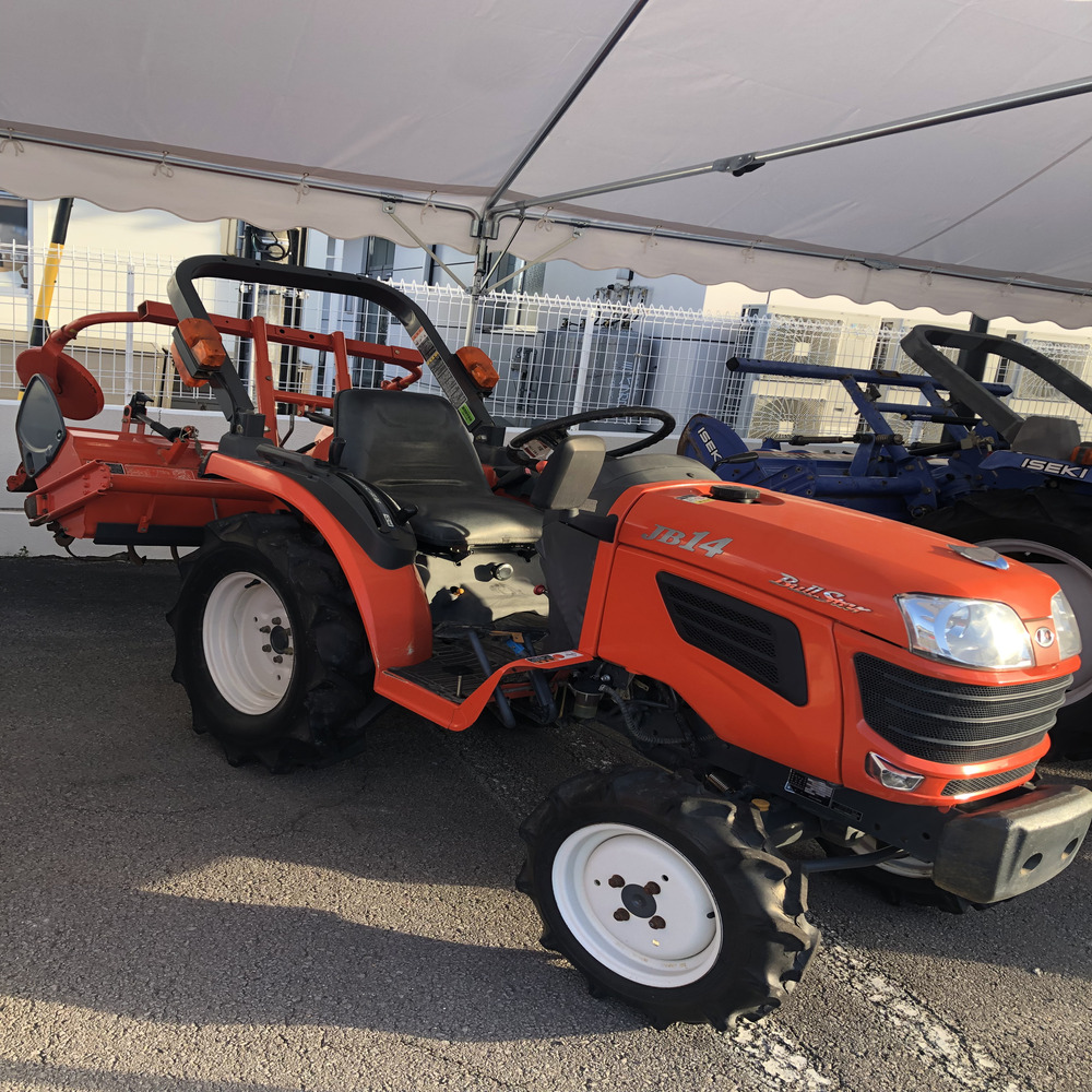 クボタ 中古トラクター 【地域限定自宅配送】クボタ トラクター JB14 機体寸法:2020×960×1810(mm) 出力10.7ps 使用燃料/容量:ディーゼル軽油/14Lの商品画像10