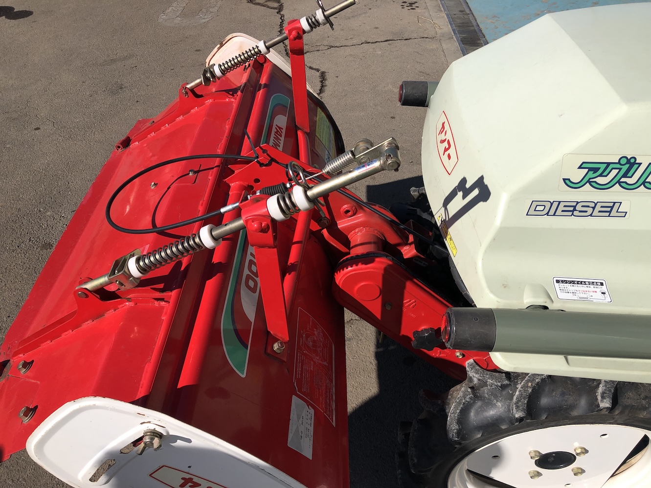 ヤンマー 中古管理機 【整備待ち】ヤンマー 乗用耕耘機 A-10Dの商品画像8