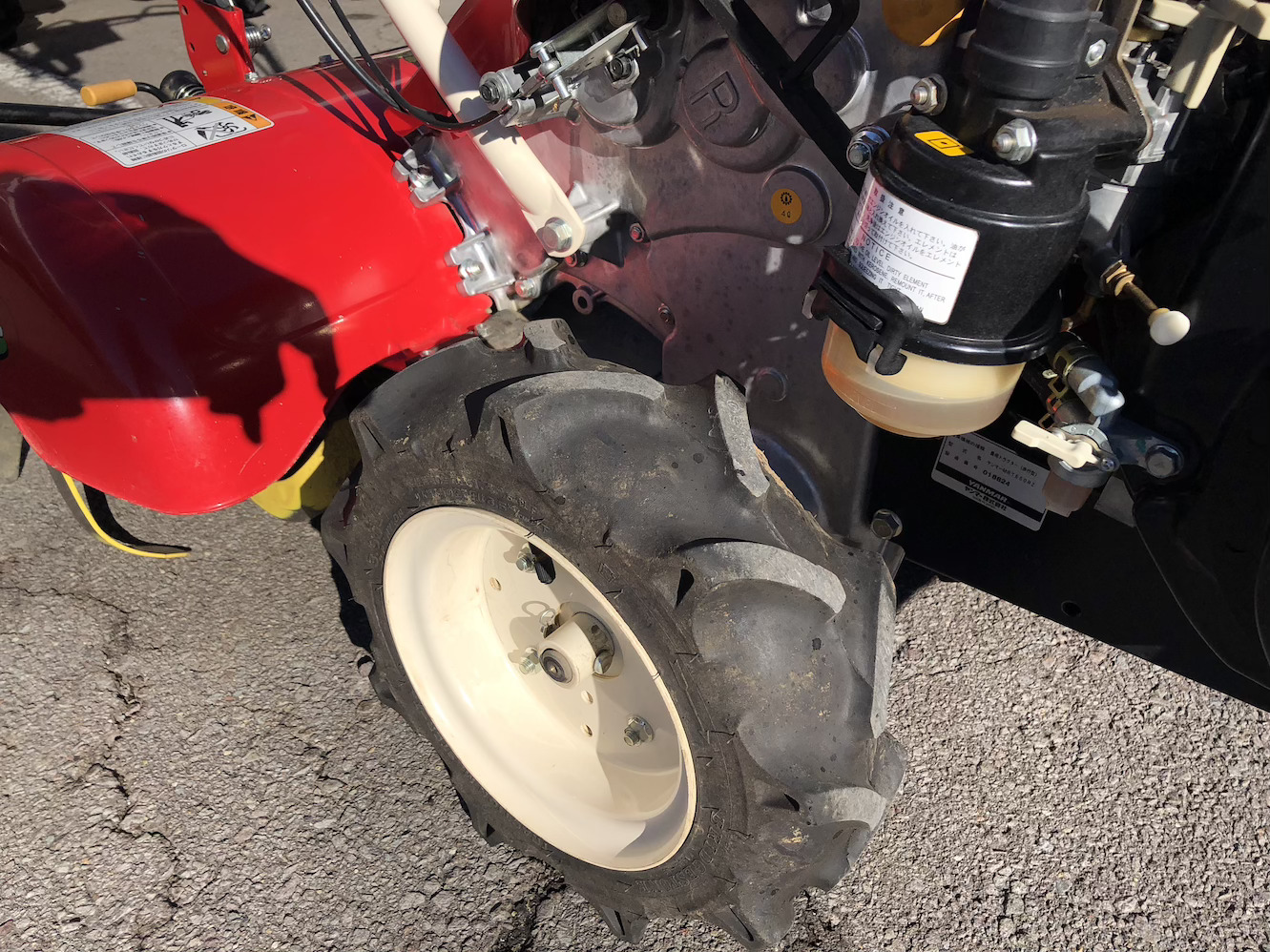 ヤンマー 中古管理機 【整備待ち】ヤンマー 管理機 MRT650RZ 全長×全幅×全高（mm）:1485?o×610?o×1025?o 出力6.3PS 使用燃料:ガソリンの商品画像10