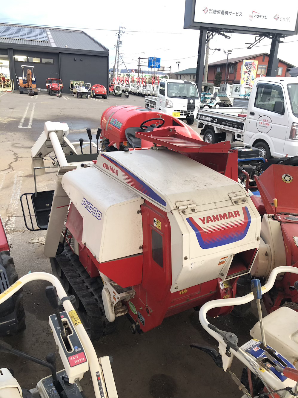 ヤンマー 中古ハーベスター 【整備待ち】ヤンマー ハーベスター PKG80 old-2429の商品画像4
