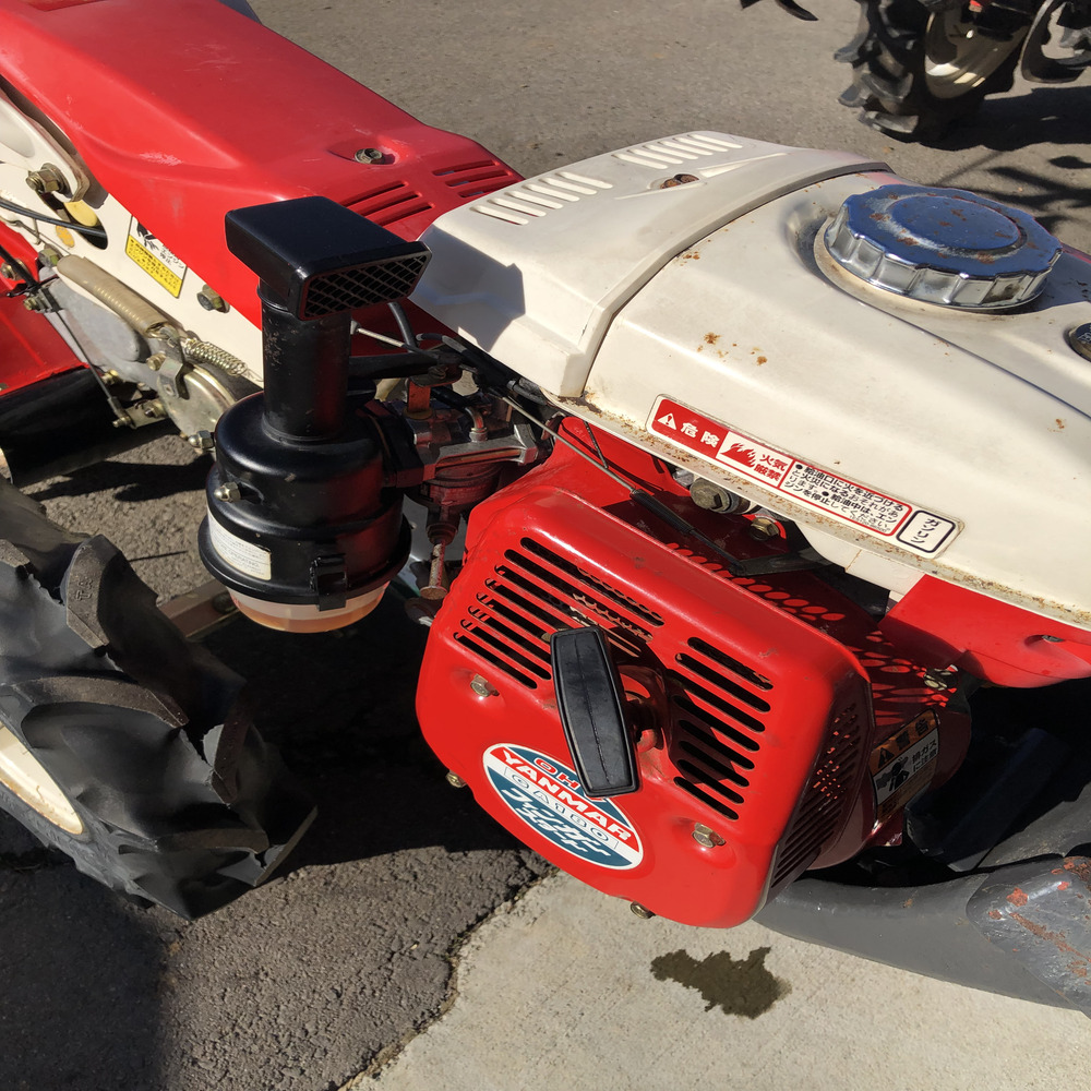 ヤンマー 中古管理機 ヤンマー 耕耘機 DK7 機体寸法:1740ｍｍ×650ｍｍ×1020ｍｍ 出力6.2PS 使用燃料 :ガソリンの商品画像6