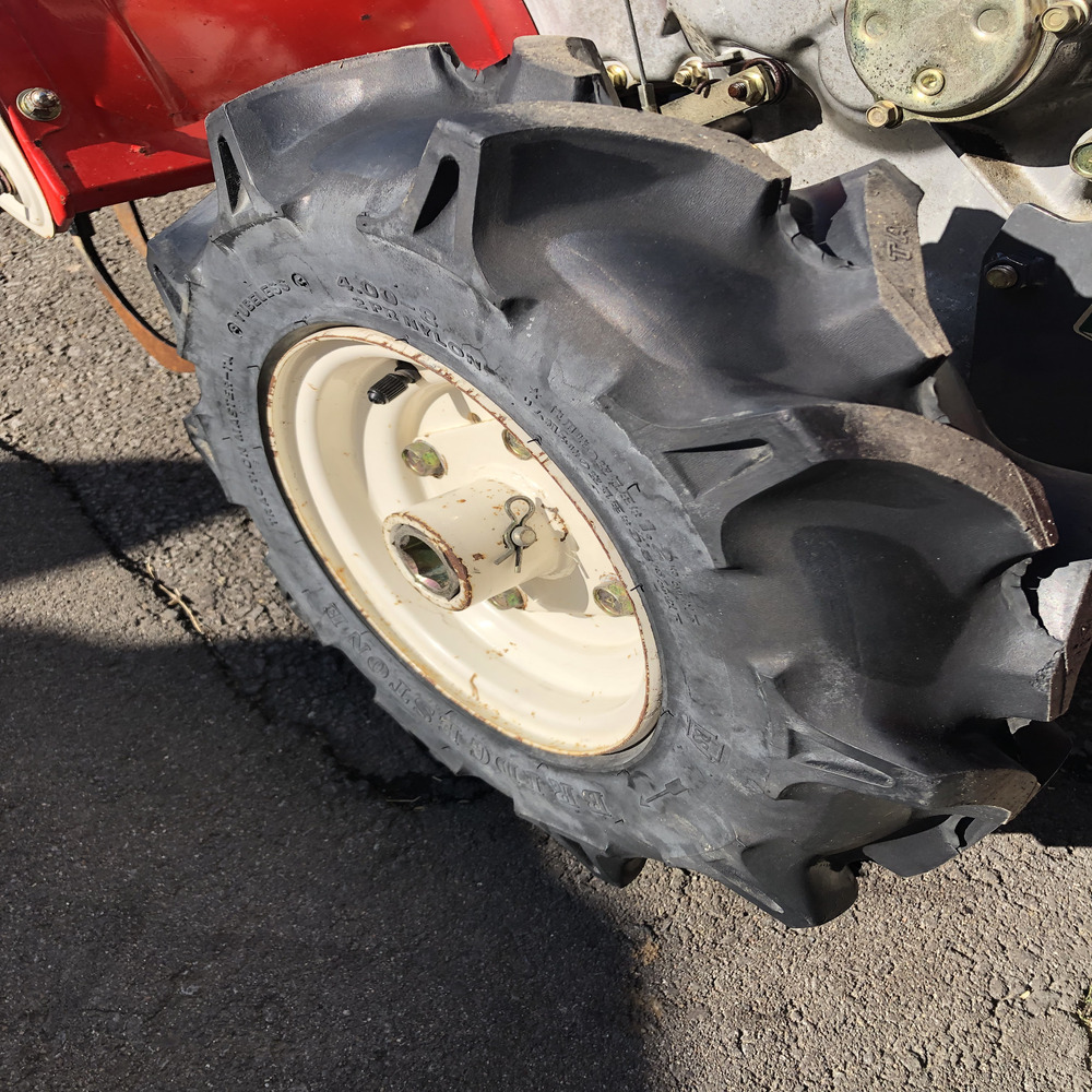 ヤンマー 中古管理機 ヤンマー 耕耘機 DK7 機体寸法:1740ｍｍ×650ｍｍ×1020ｍｍ 出力6.2PS 使用燃料 :ガソリンの商品画像7