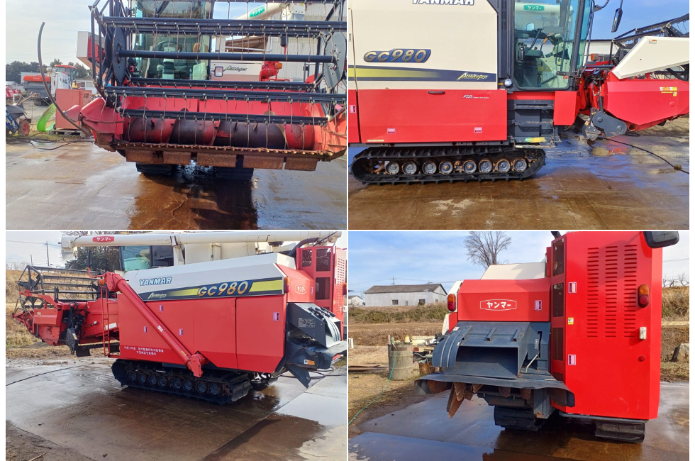 ヤンマー 中古コンバイン CG980の商品画像8