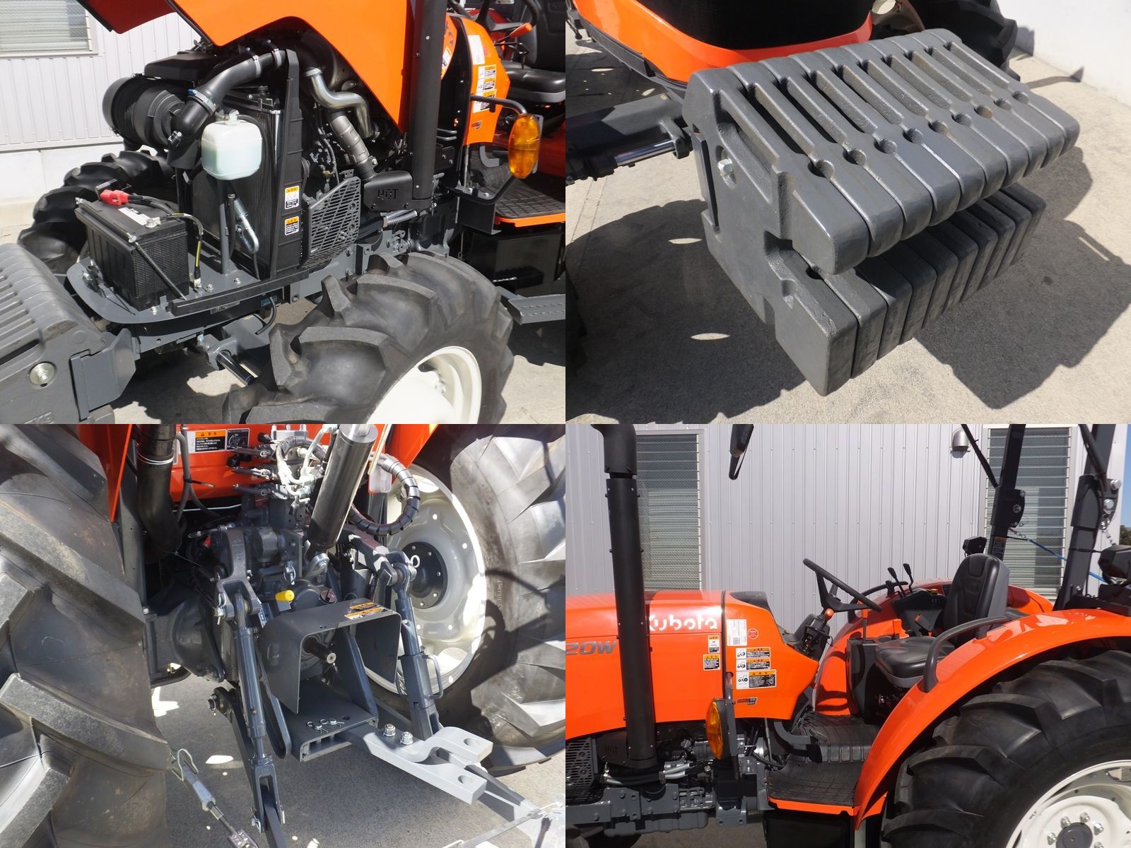 クボタ 中古トラクター M720Wの商品画像10