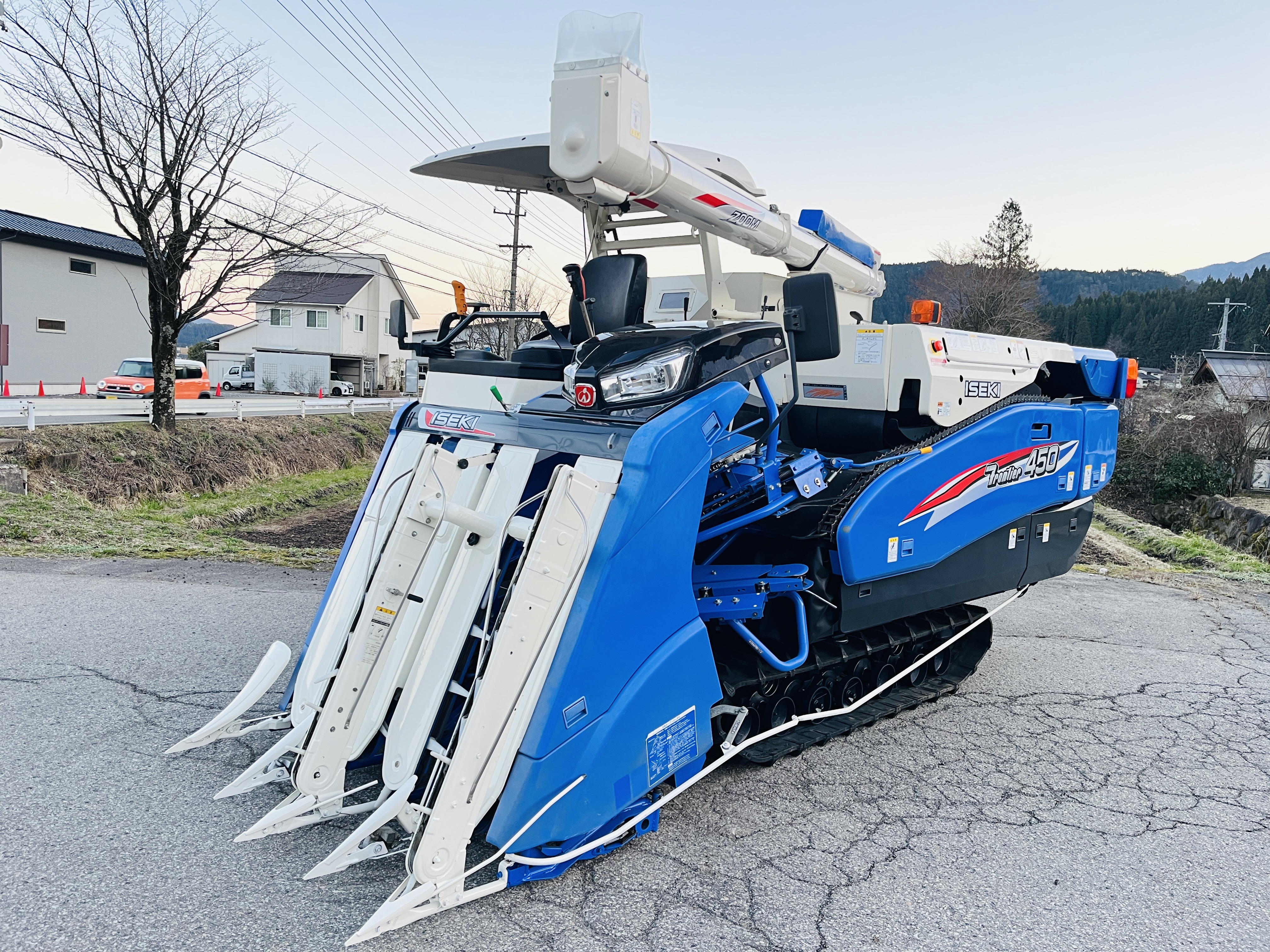 イセキ 中古コンバイン HFR450G-ZARLW