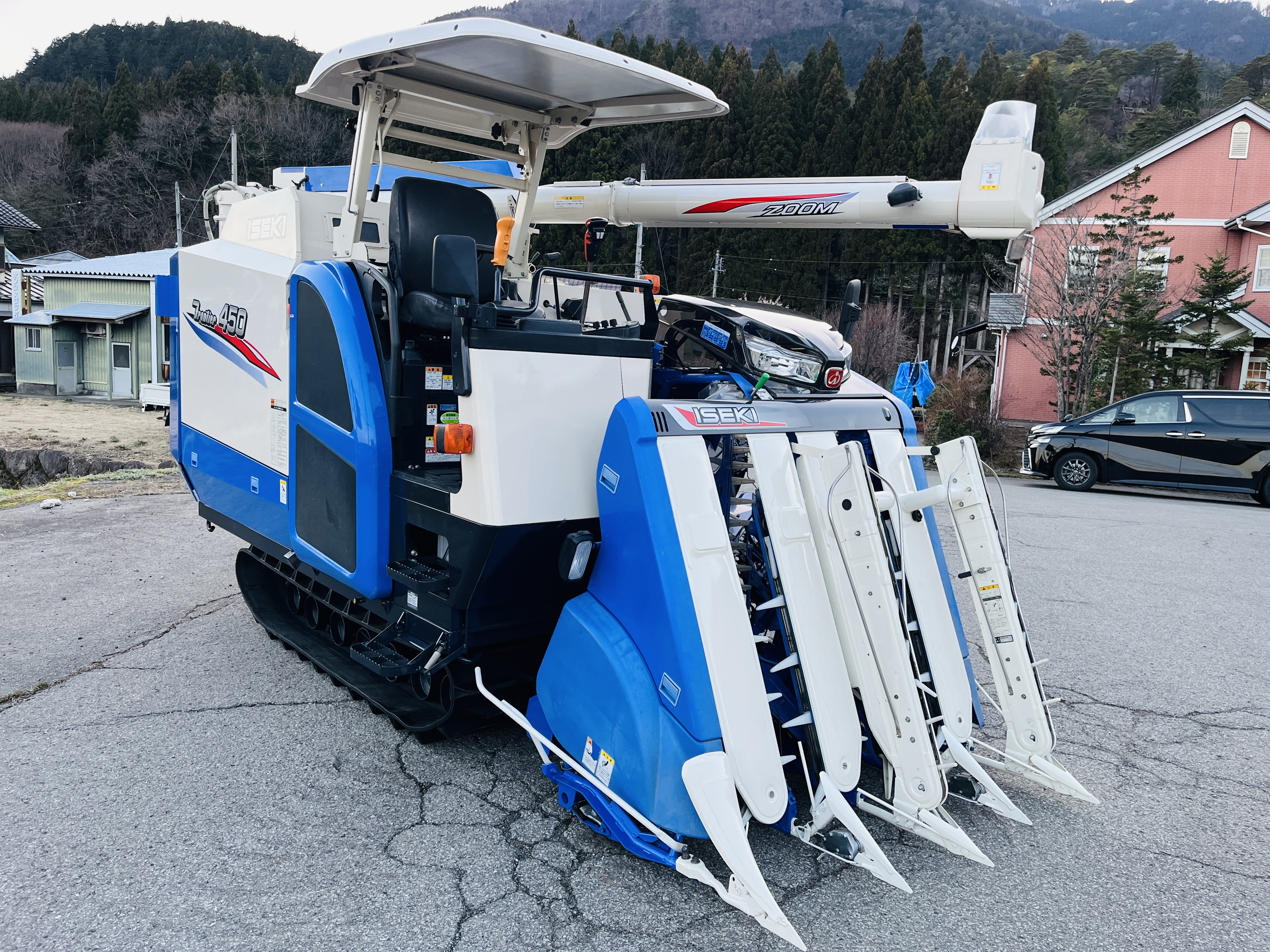 イセキ 中古コンバイン HFR450G-ZARLWの商品画像2