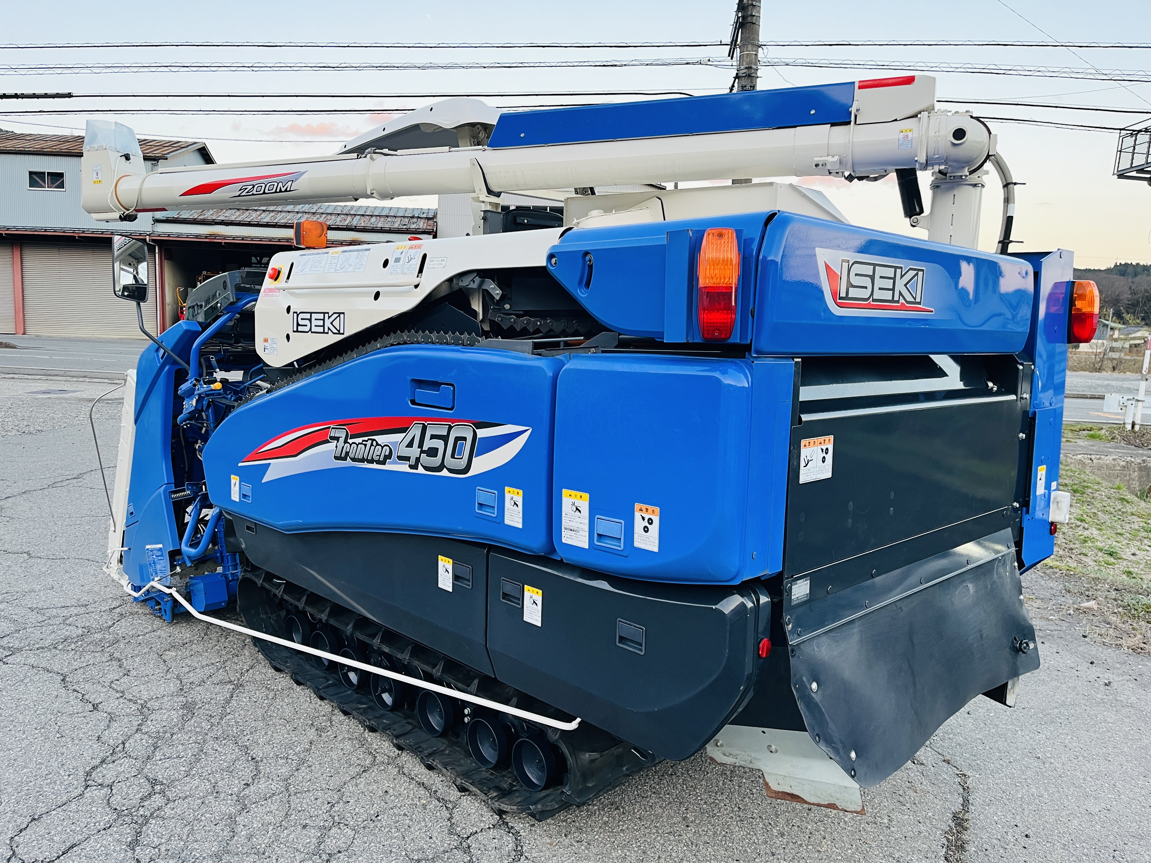 イセキ 中古コンバイン HFR450G-ZARLWの商品画像4