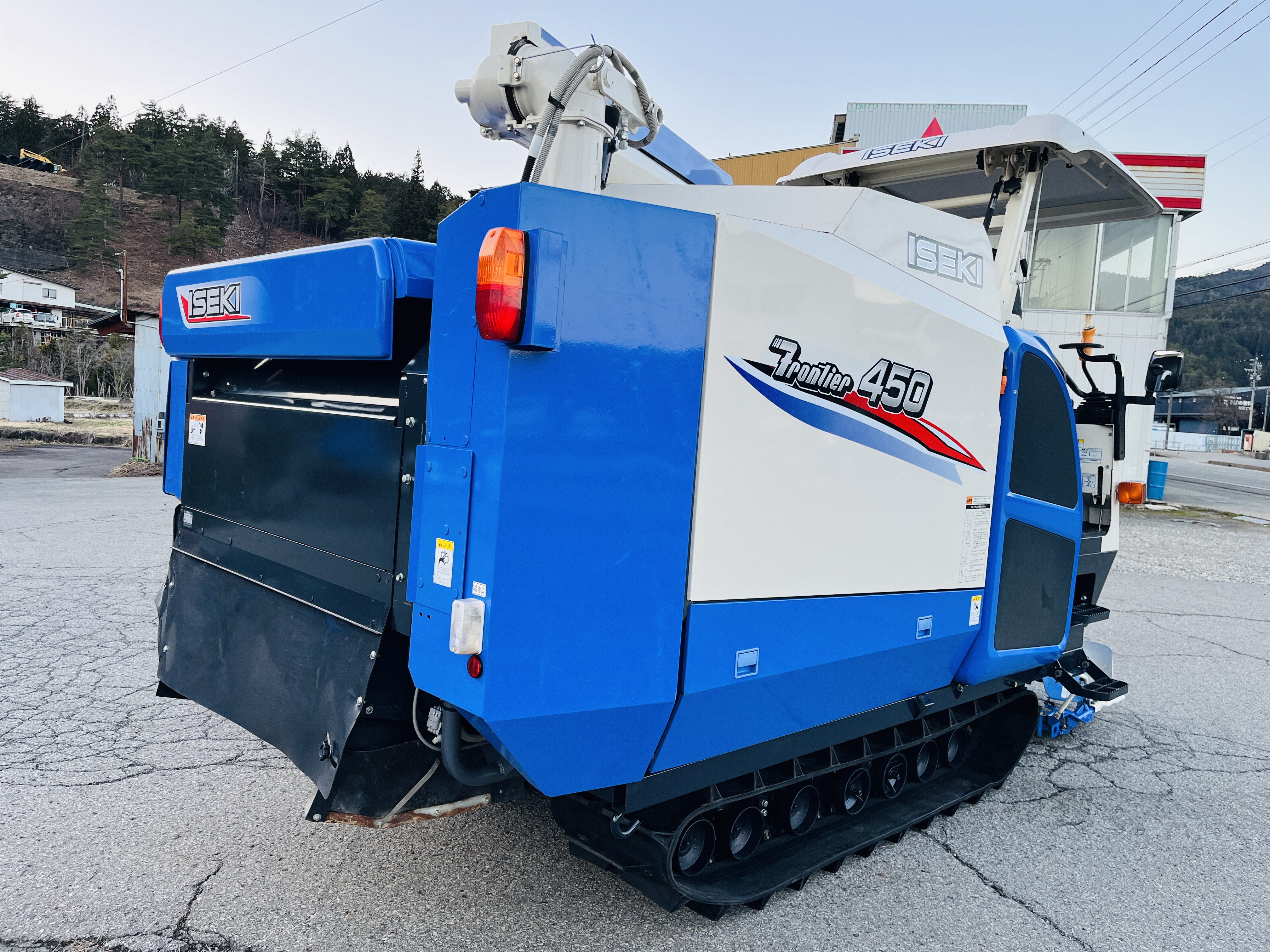 イセキ 中古コンバイン HFR450G-ZARLWの商品画像5