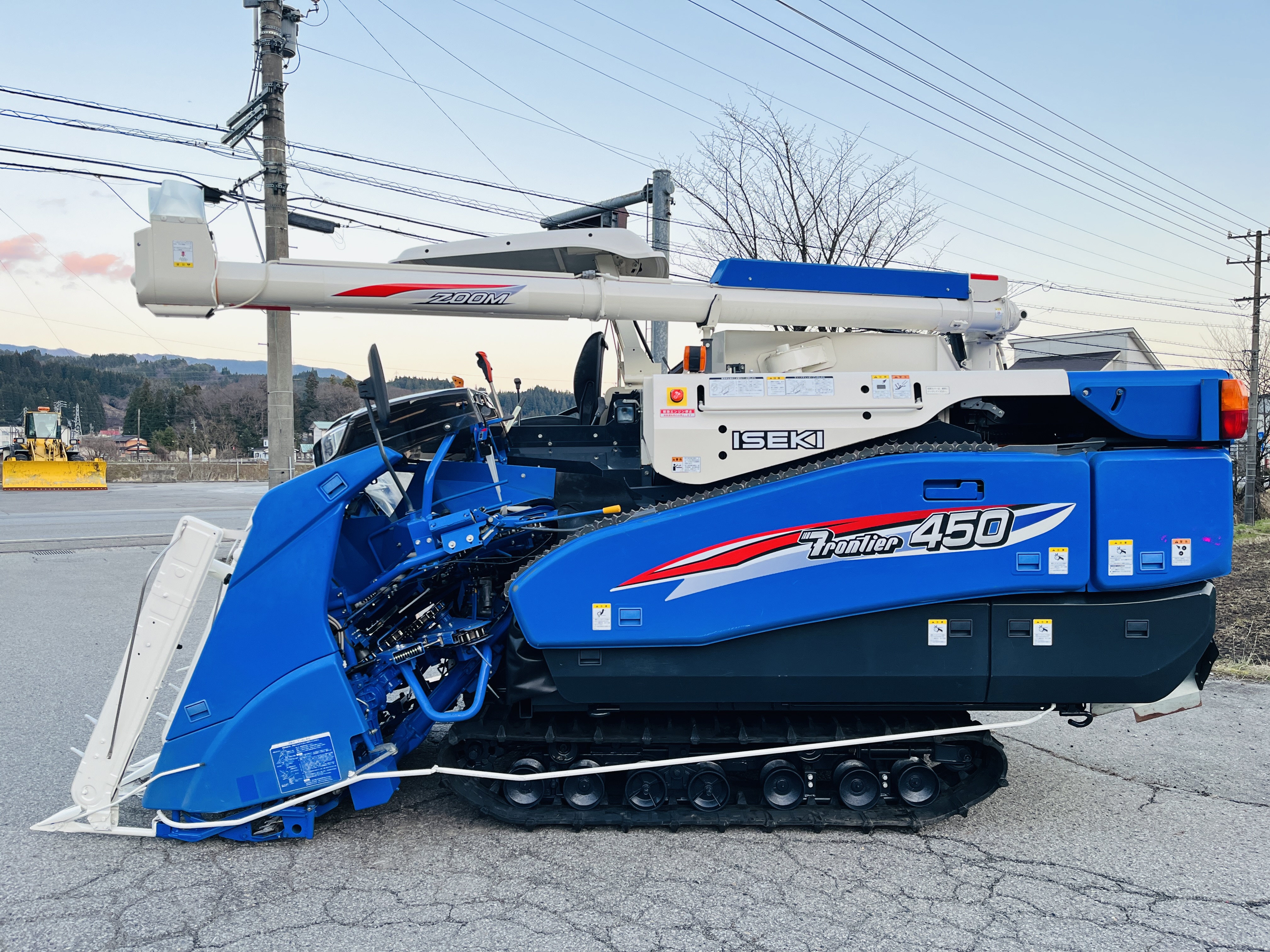 イセキ 中古コンバイン HFR450G-ZARLWの商品画像6