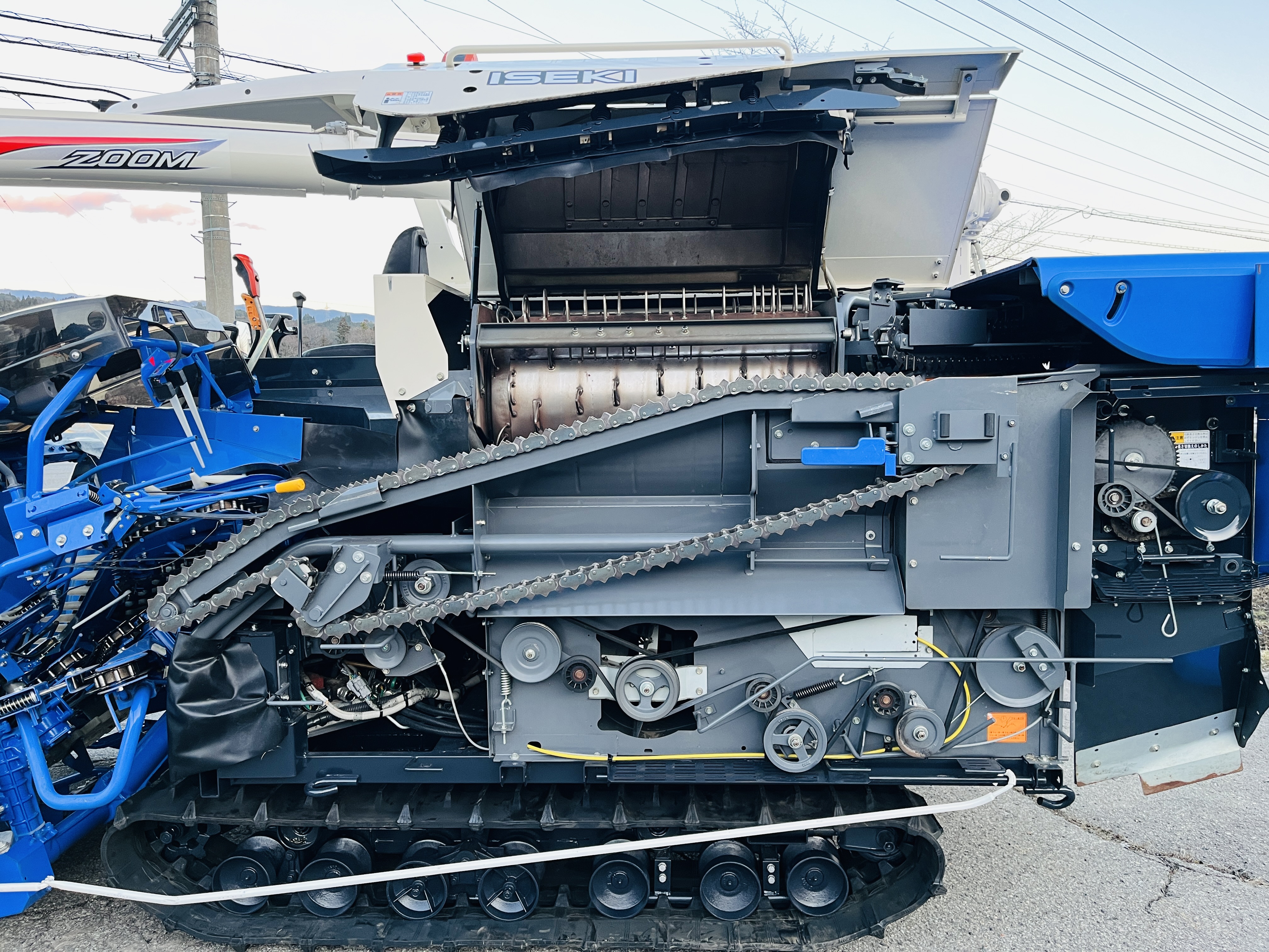 イセキ 中古コンバイン HFR450G-ZARLWの商品画像7