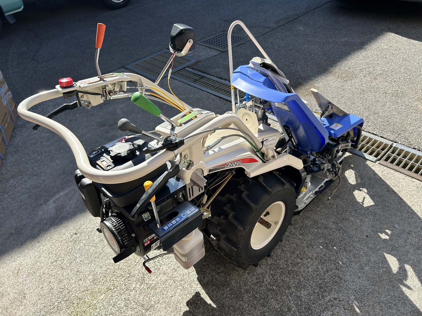 イセキ 中古バインダー RZ120-Dの商品画像4
