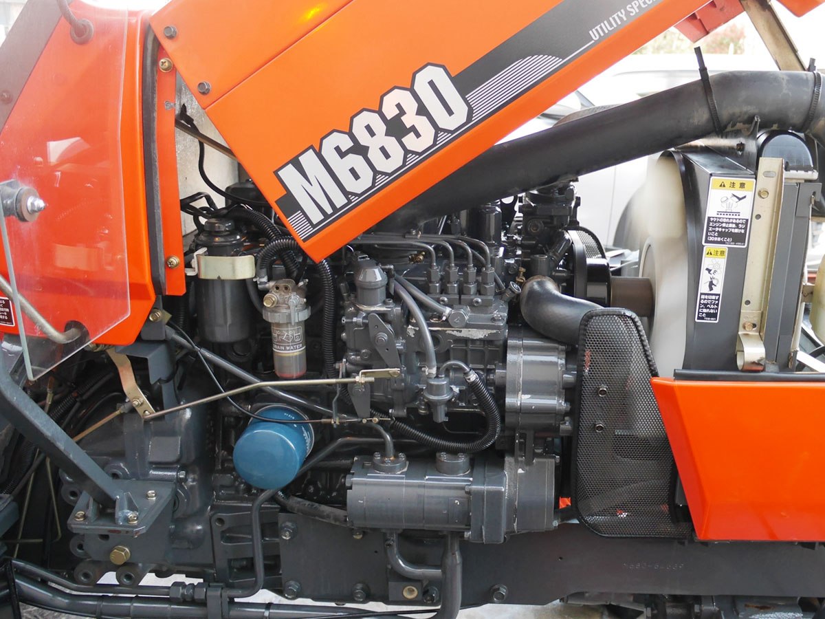 クボタ 中古トラクター M6830の商品画像8