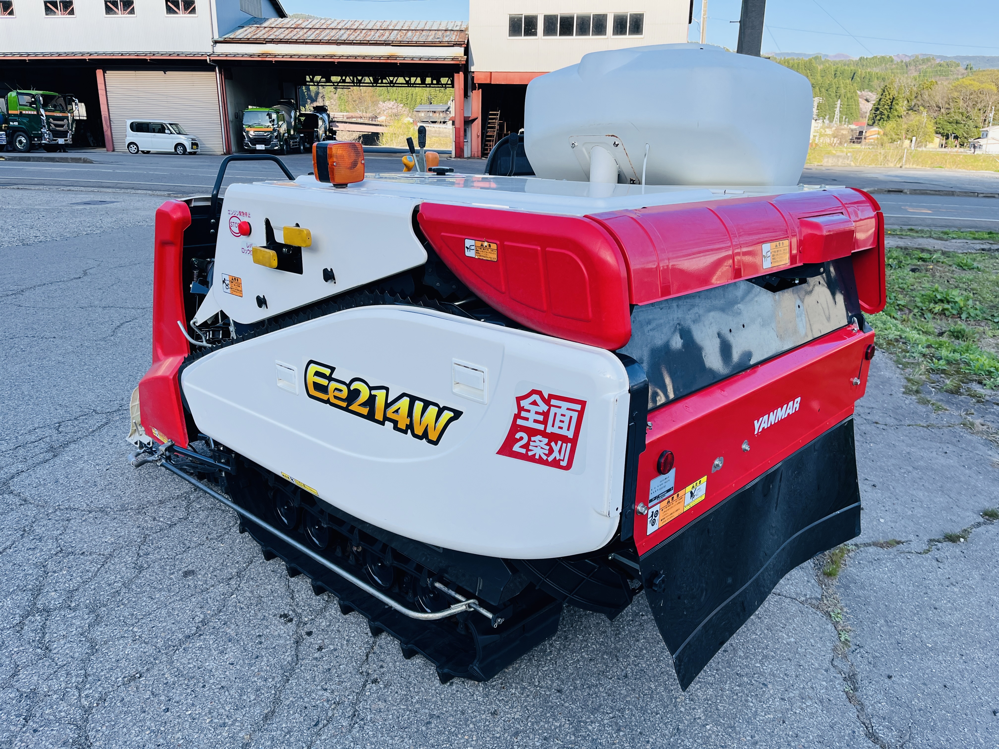 ヤンマー 中古コンバイン Ee214Wの商品画像4