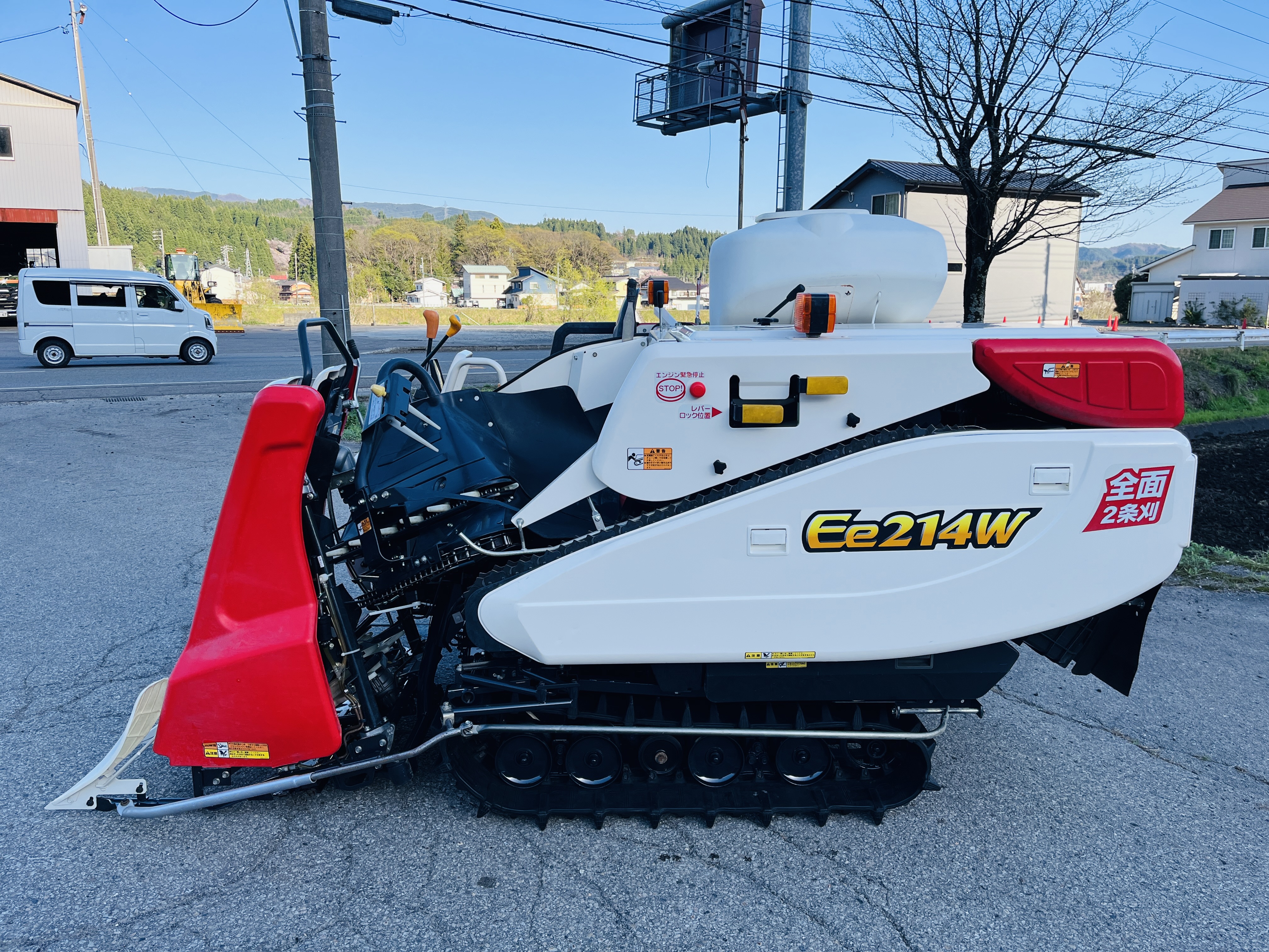 ヤンマー 中古コンバイン Ee214Wの商品画像6