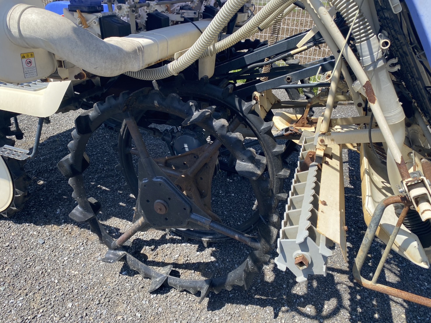 イセキ 中古田植機 【６条・ロータリー式・施肥・整地ローター】PZ63-HVRALFの商品画像4