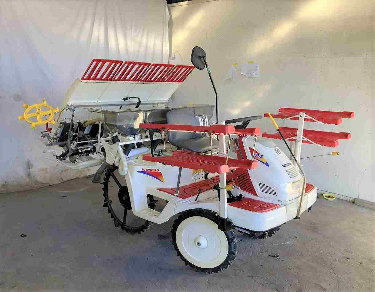 ヤンマー 中古田植機 VP4 ロータリー式