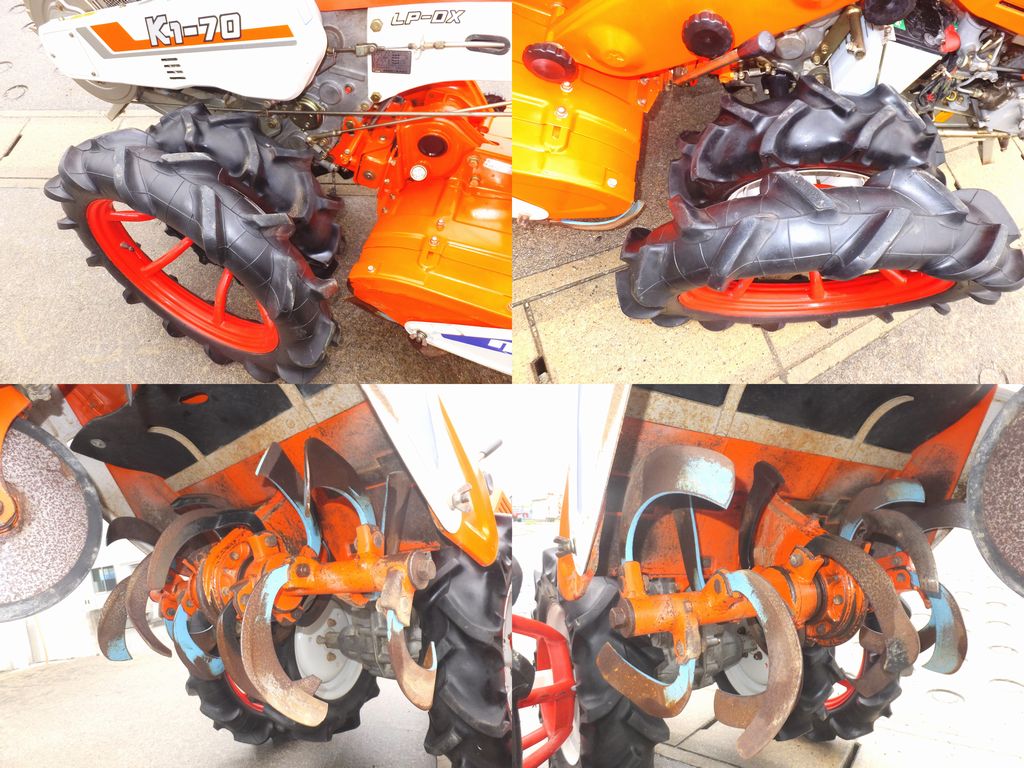 クボタ 中古その他 K1-70 ディーゼル耕運機の商品画像9
