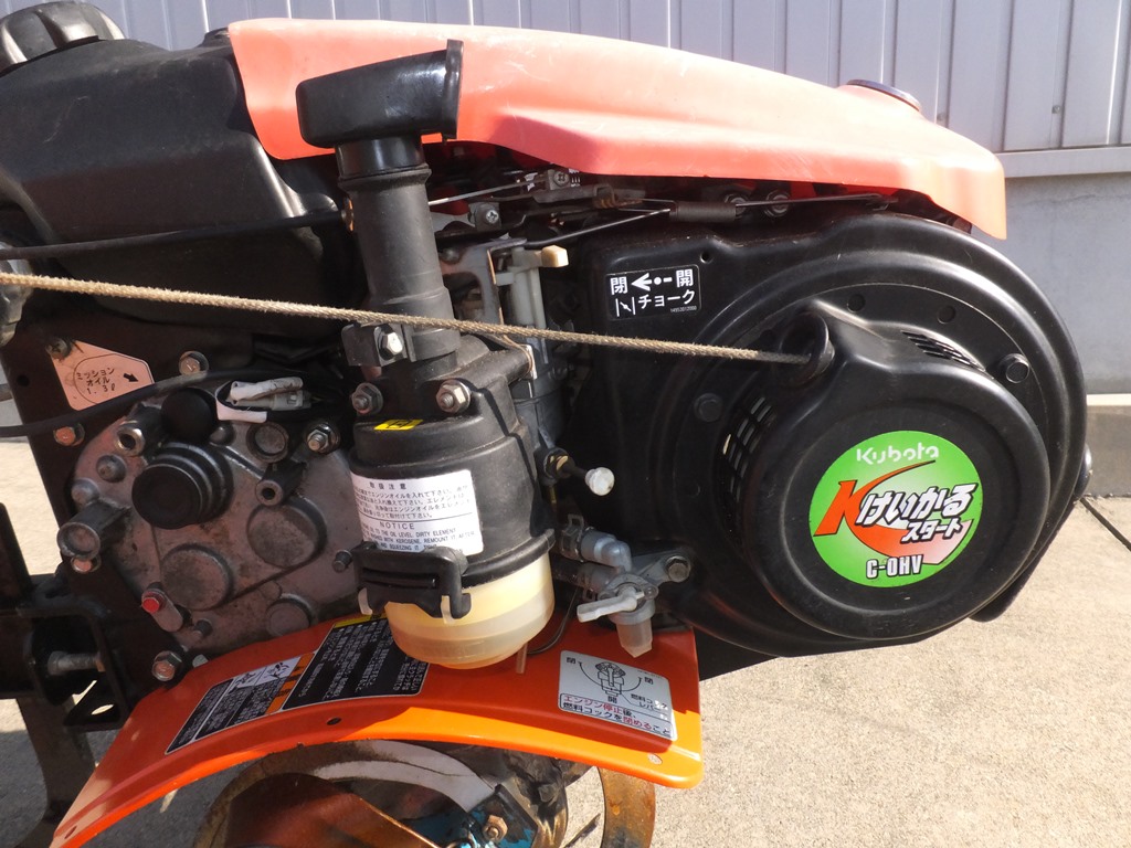 クボタ 中古管理機 TA400 スターロータ・かご車輪・整地レーキの商品画像3