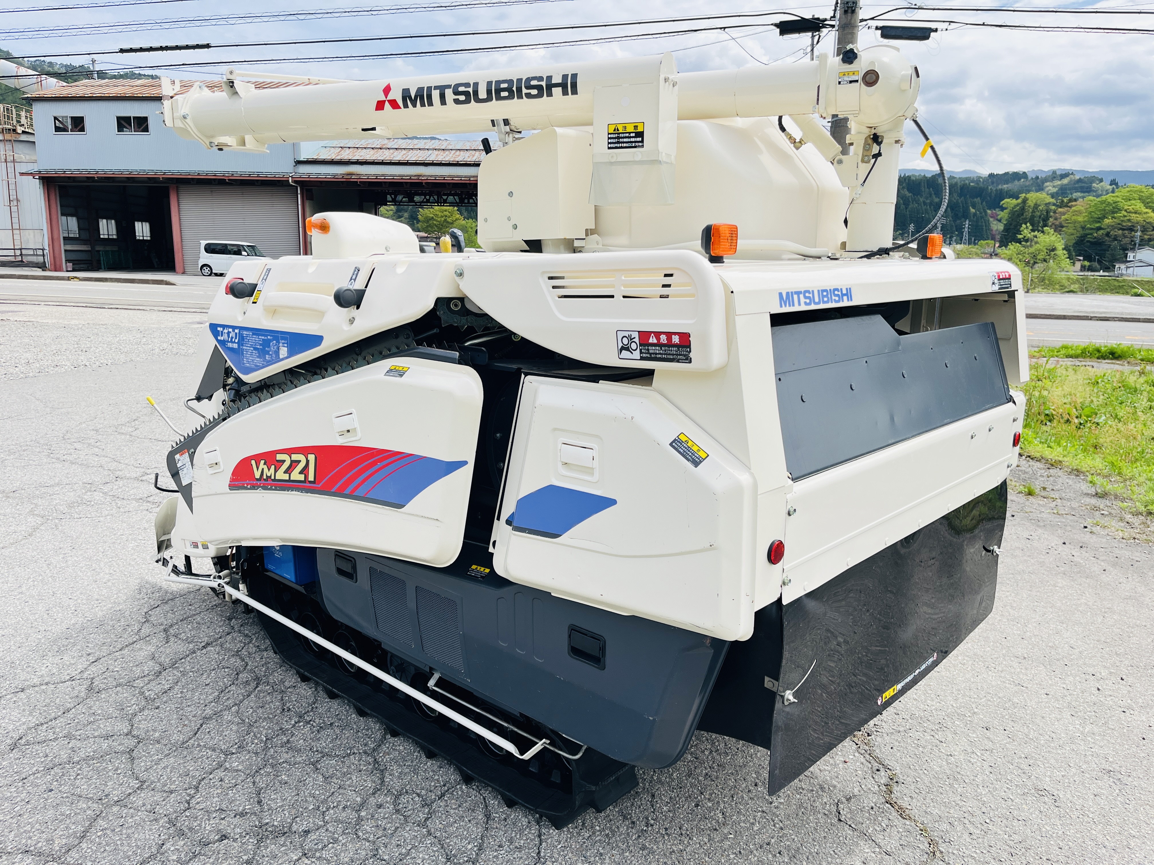 三菱マヒンドラ農機 中古コンバイン VM221Gの商品画像4