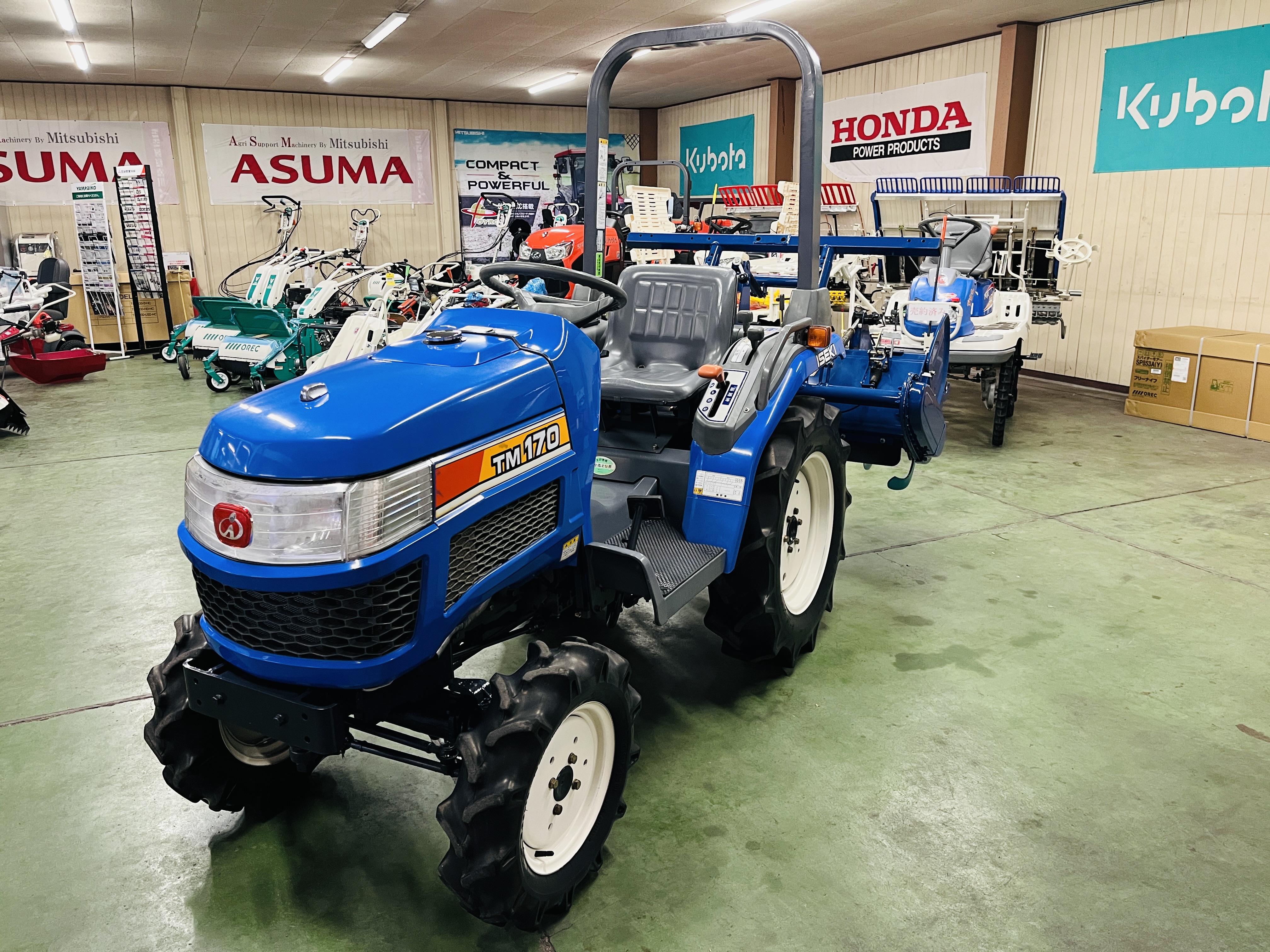 イセキ 中古トラクター TM170-UKXZの商品画像2