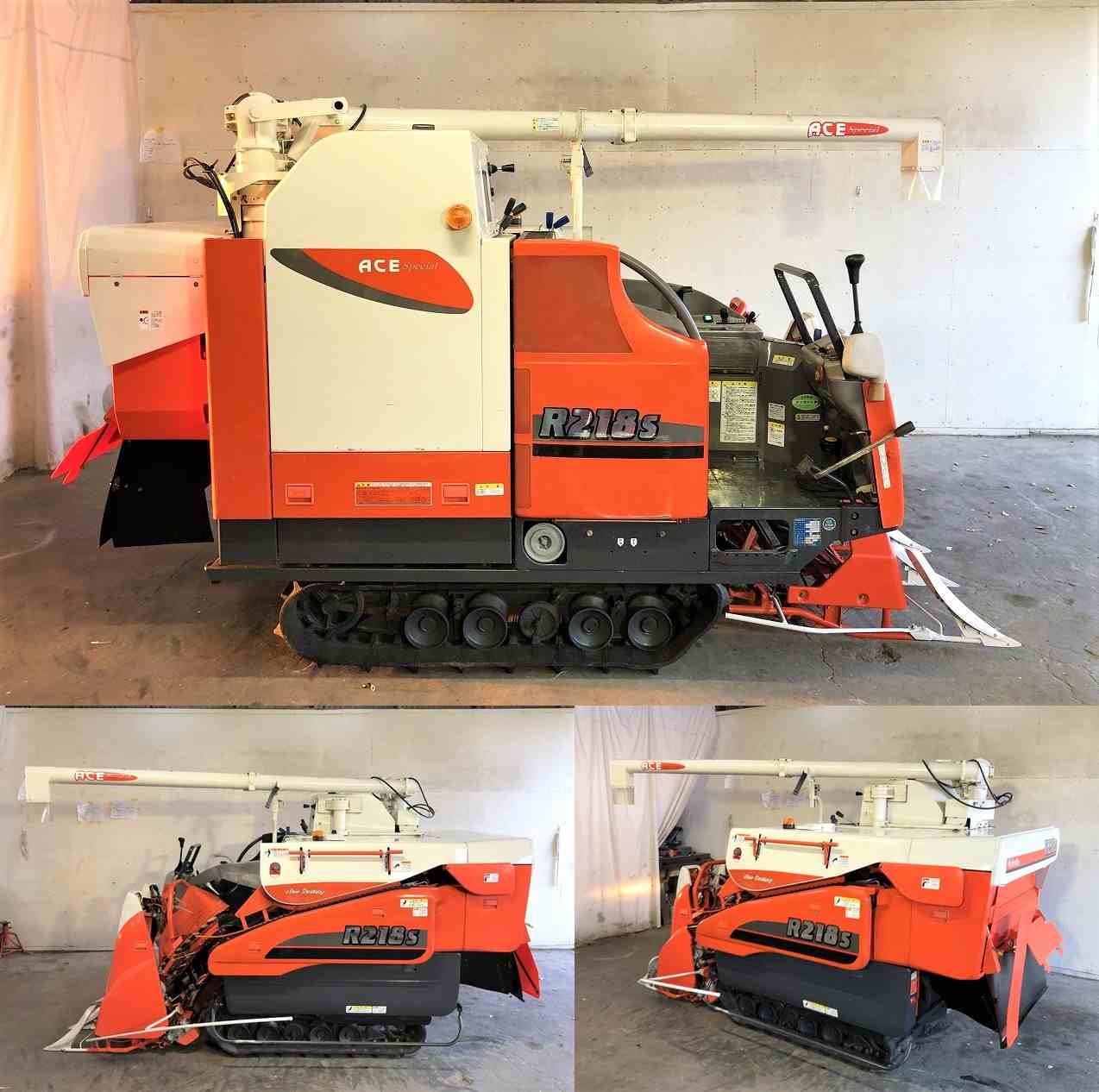 クボタ 中古コンバイン R218S-AGDWの商品画像2