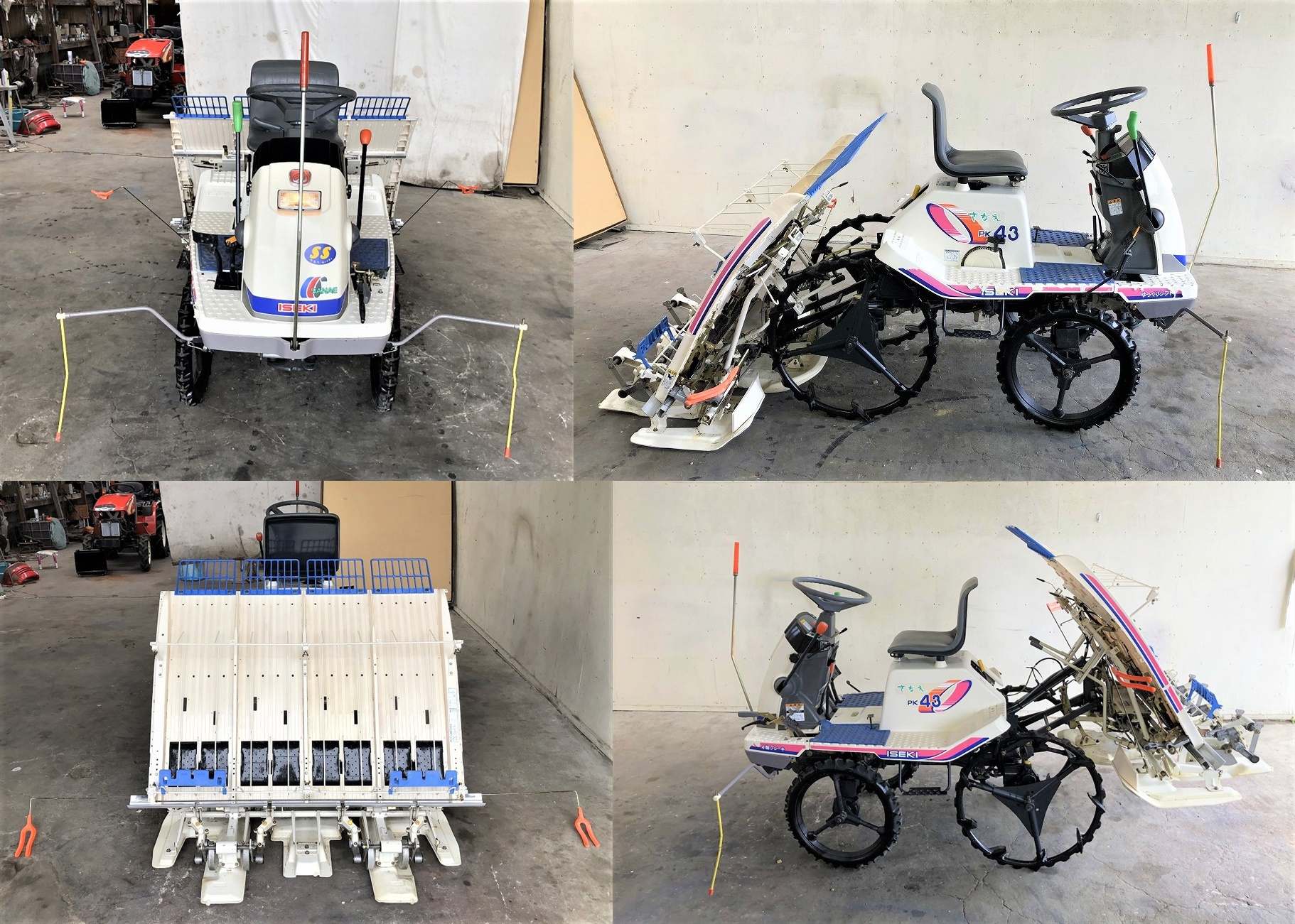 イセキ 中古田植機 PK43Yの商品画像2