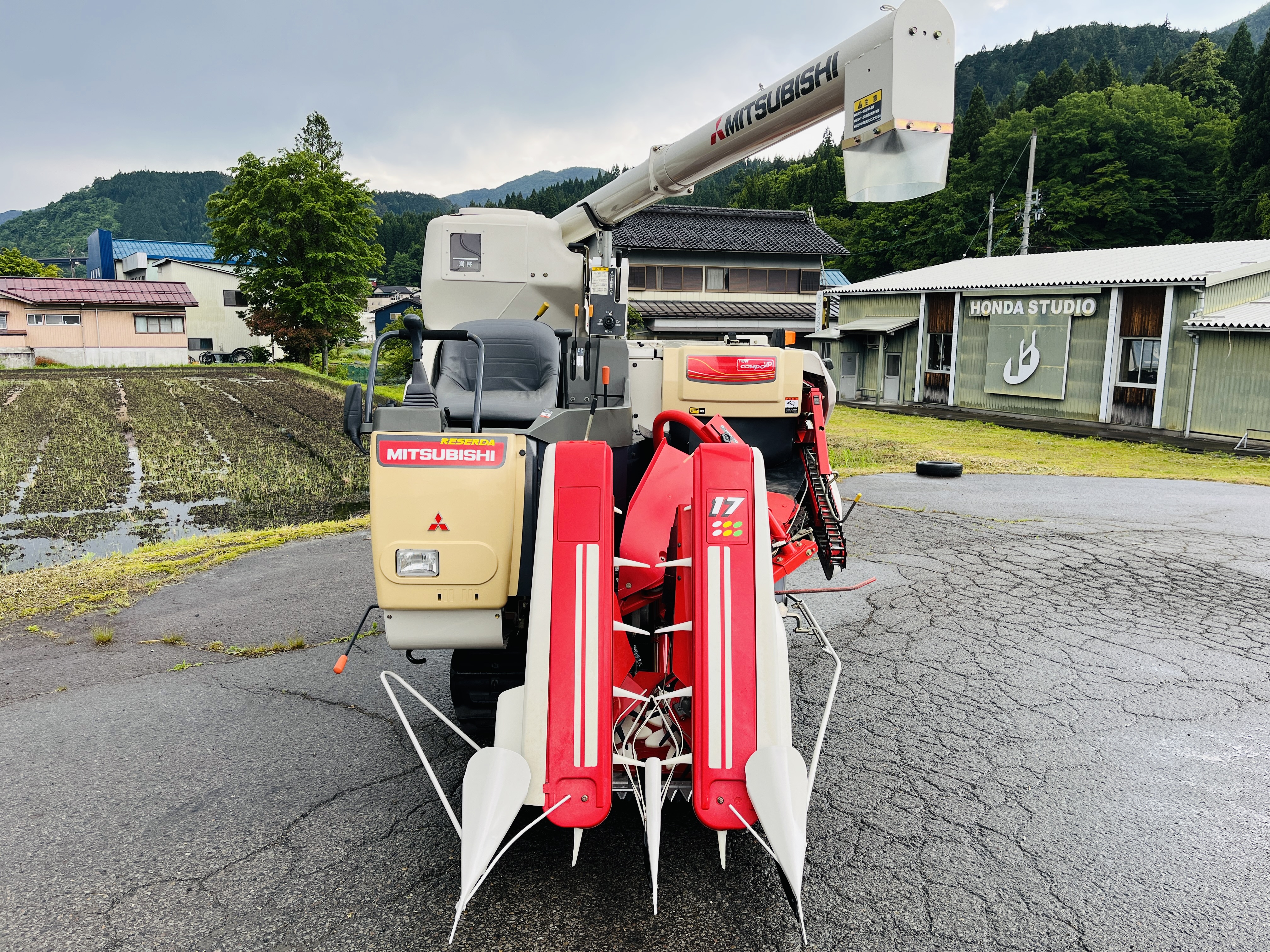 三菱マヒンドラ農機 中古コンバイン VM17Gの商品画像3