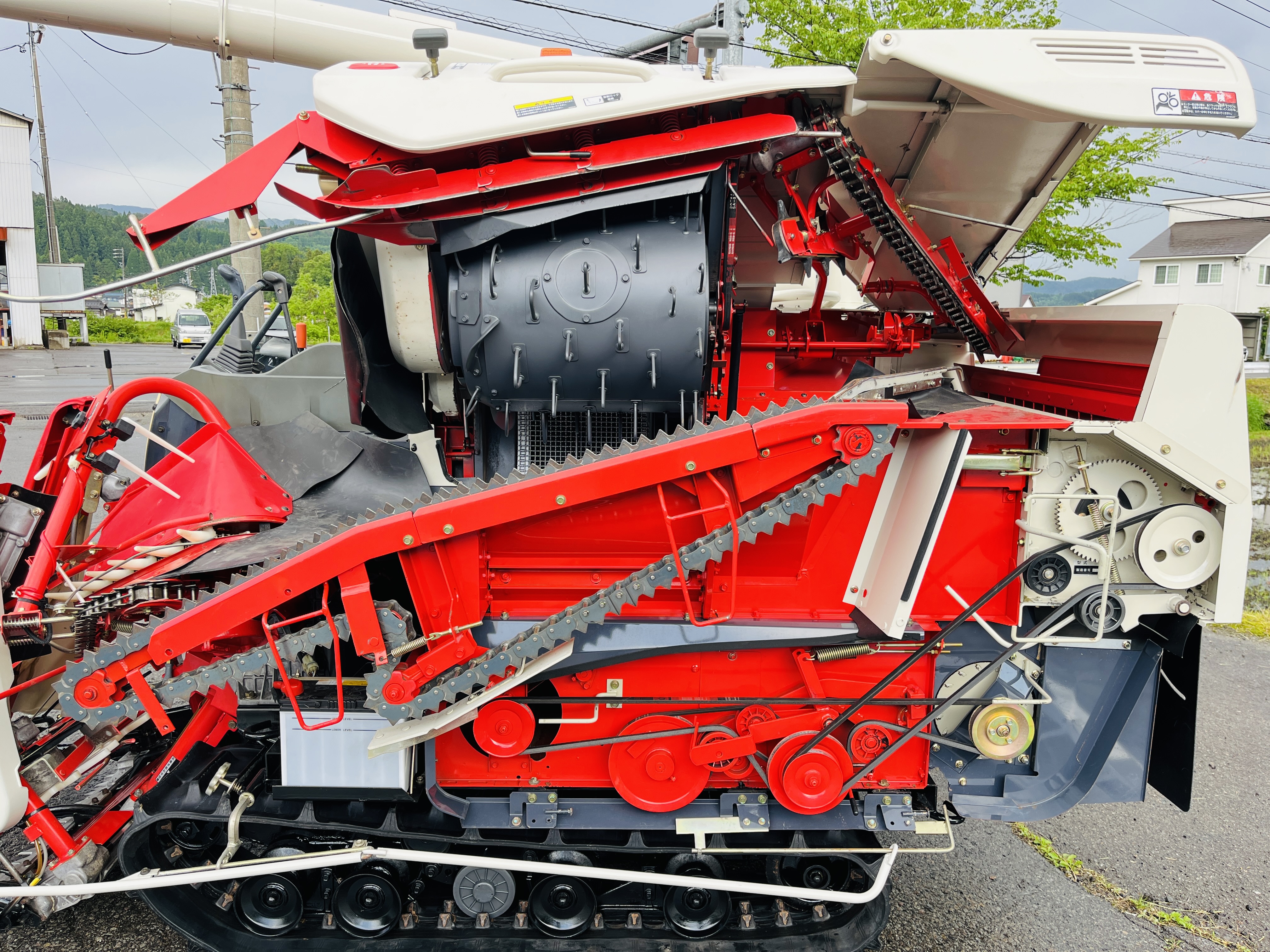 三菱マヒンドラ農機 中古コンバイン VM17Gの商品画像8