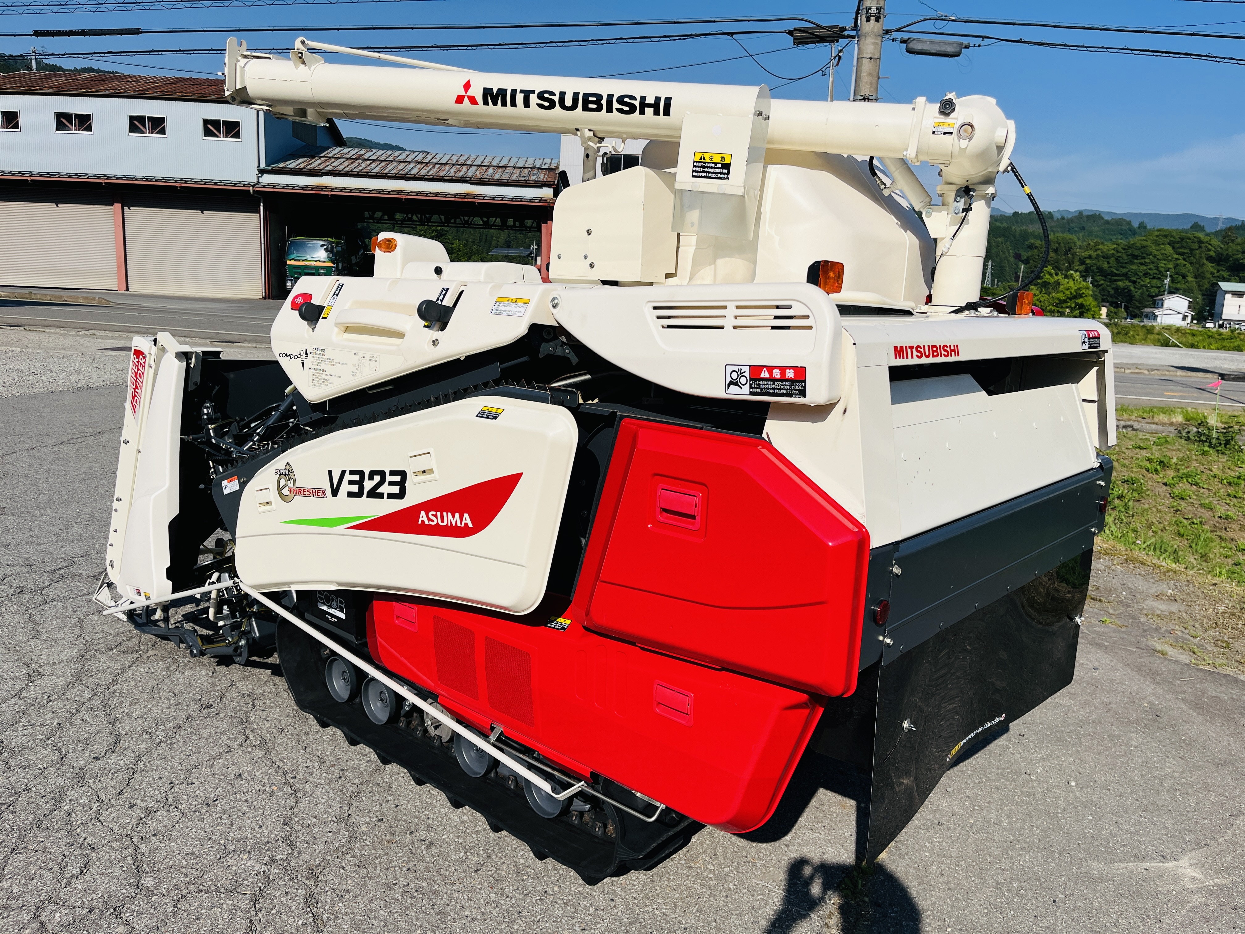 三菱マヒンドラ農機 中古コンバイン V323の商品画像4