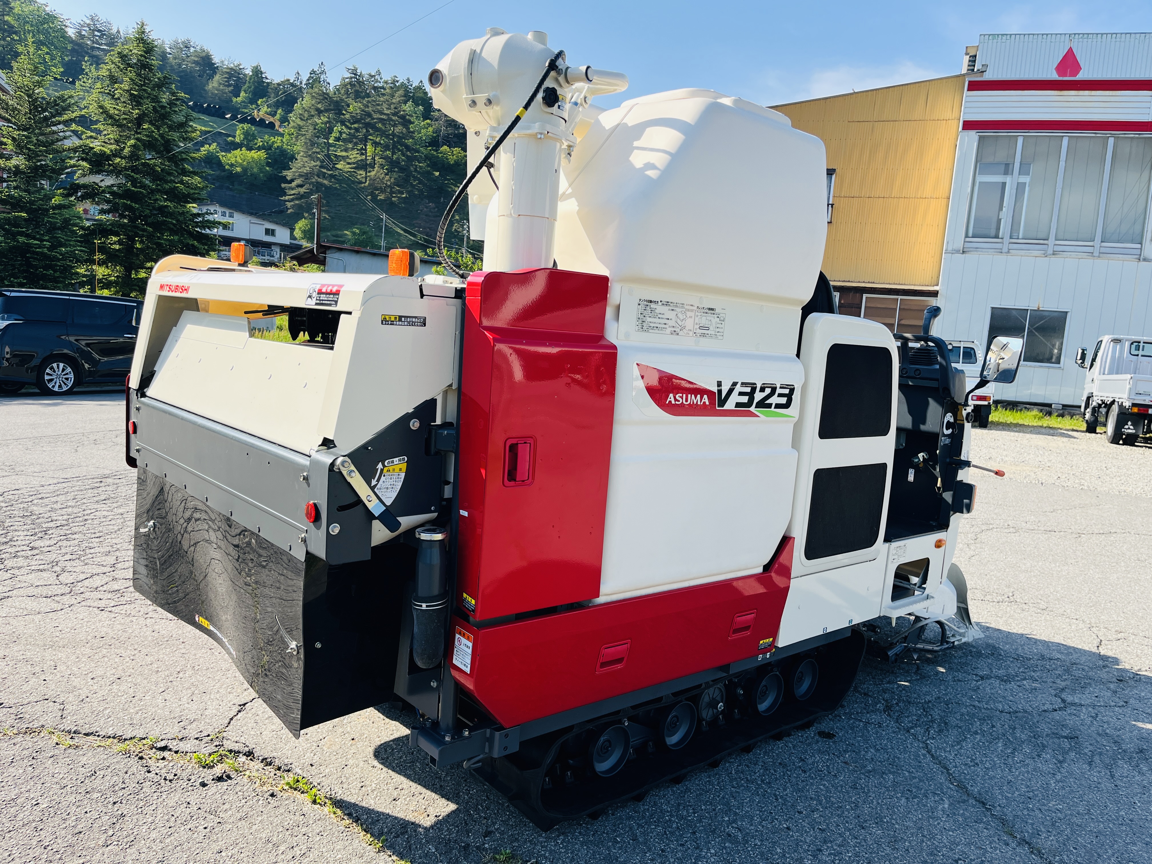 三菱マヒンドラ農機 中古コンバイン V323の商品画像5