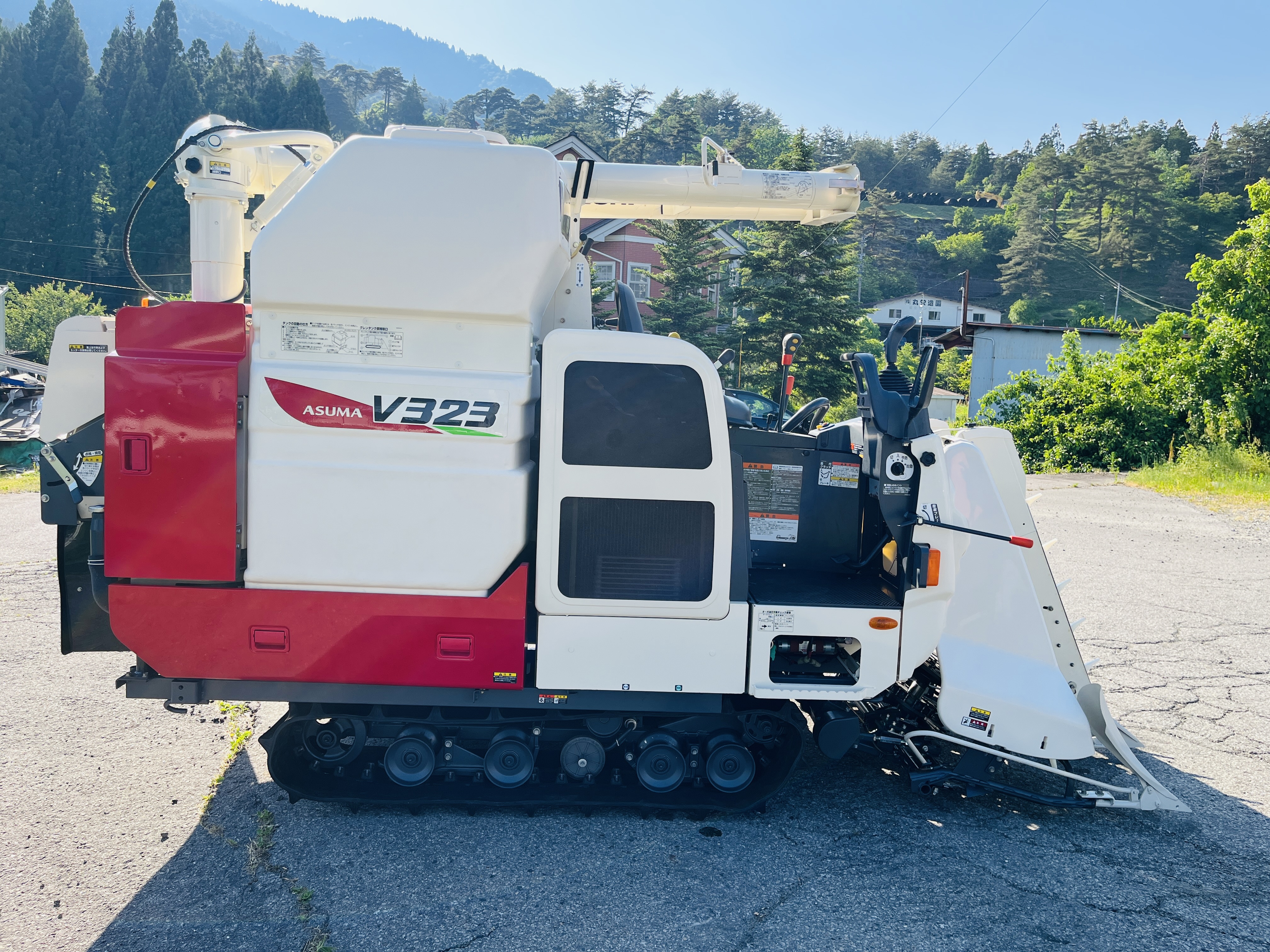 三菱マヒンドラ農機 中古コンバイン V323の商品画像7