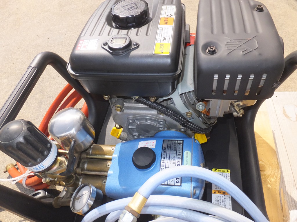 その他 中古その他 CSP-425D3 アリミツ セラミックセット動噴 巻取機・攪拌機付 程度良好の商品画像5